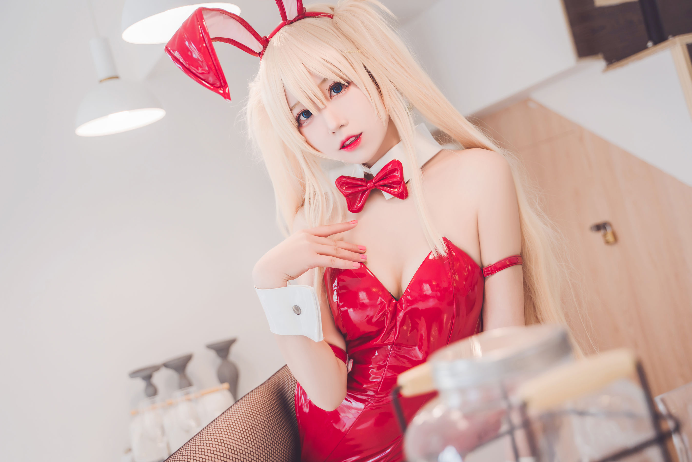 [Cosplay写真] 猫君君MaoJun – 英梨梨兔女郎 Cosplay-第22张