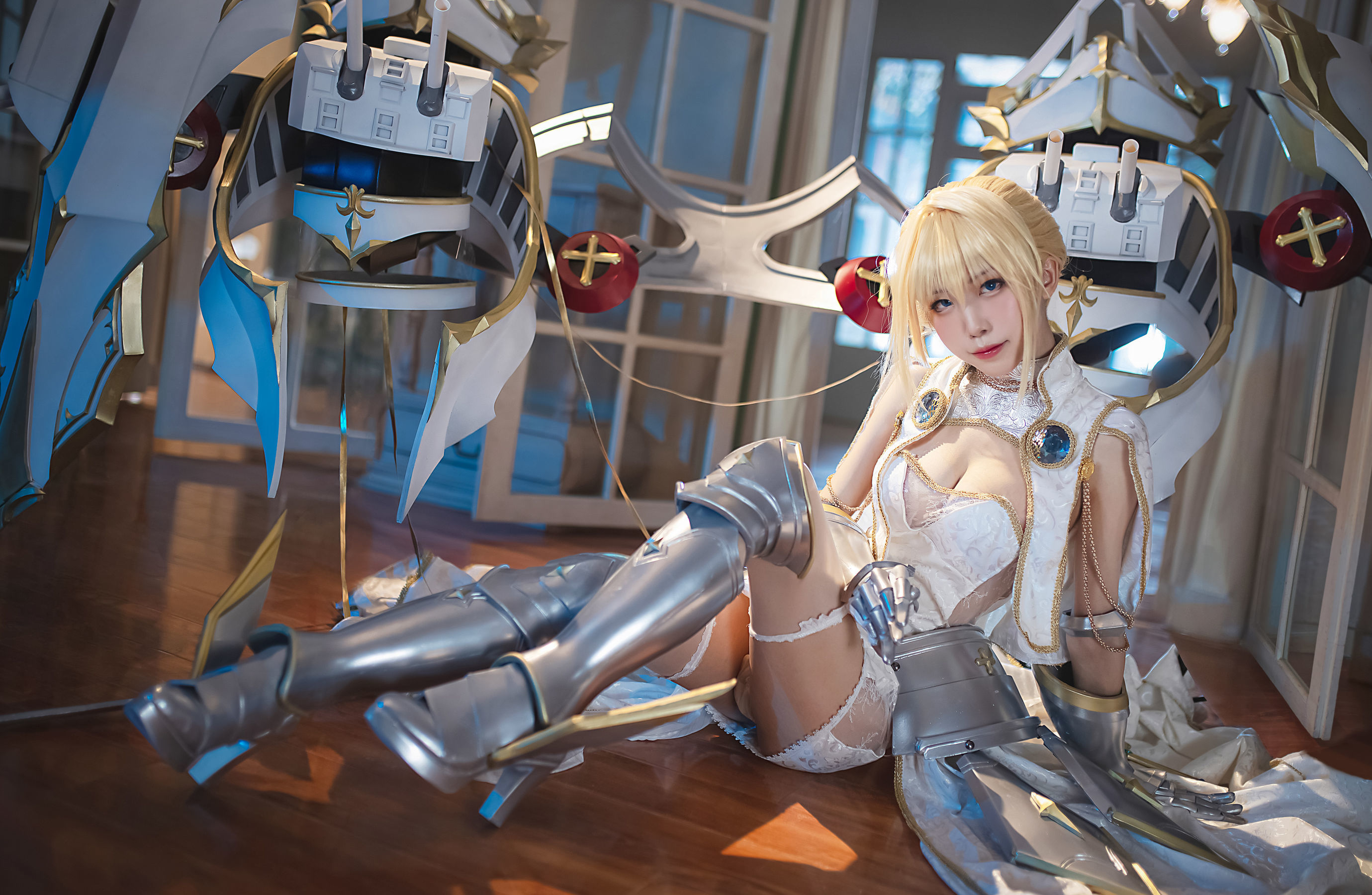 动漫博主水淼aqua – 圣女贞德 Cosplay-第18张
