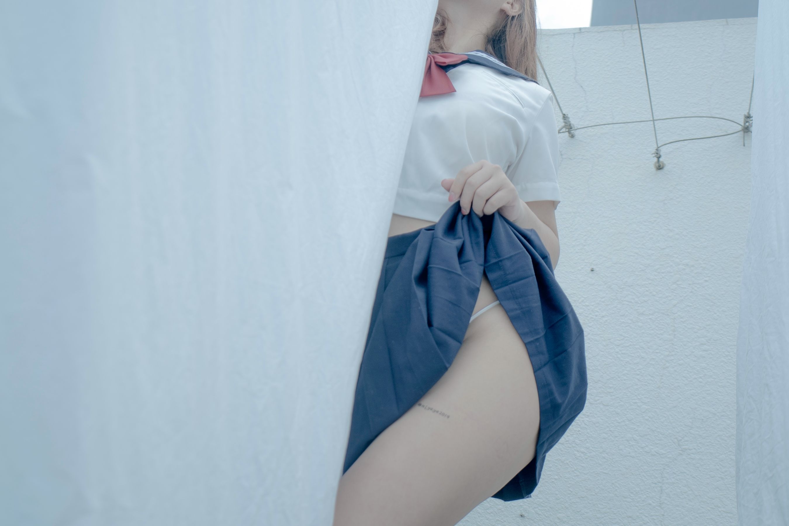 萌系小姐姐-白烨- – 天台 Cosplay-第6张