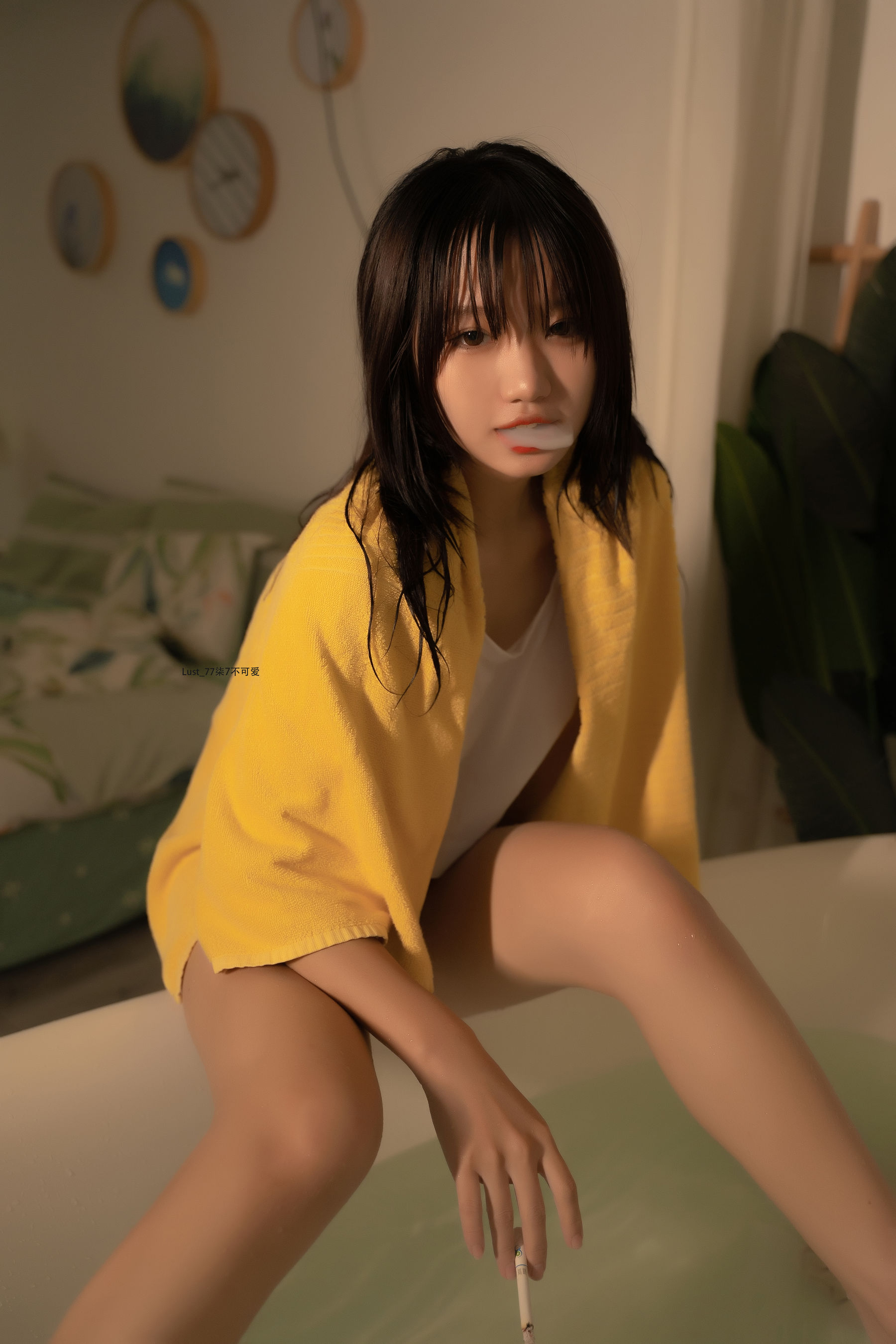 动漫博主柒柒要乖哦 – 初恋背心 Cosplay-第49张