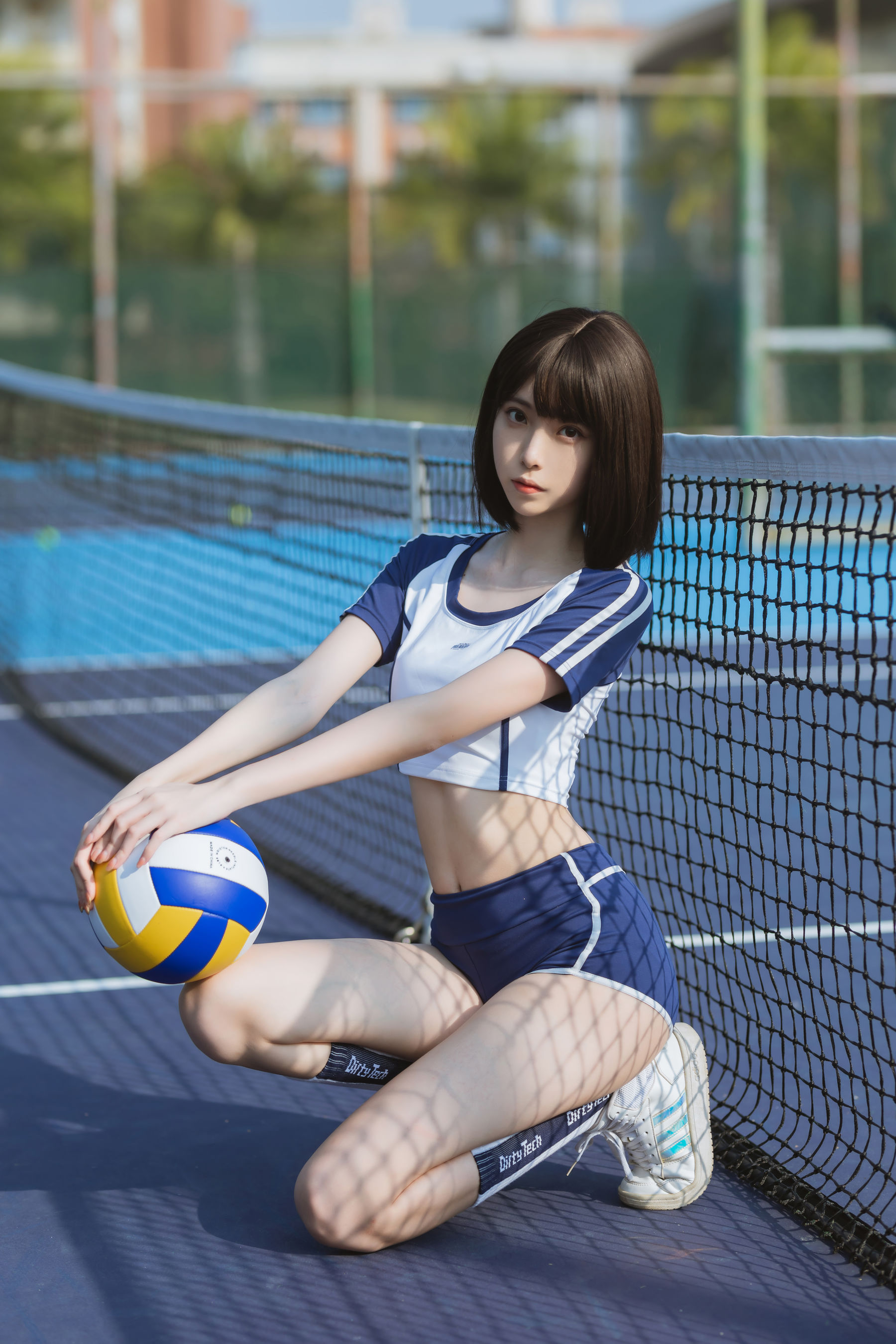 许岚(叁月life) – 夏日运动服 Cosplay-第32张