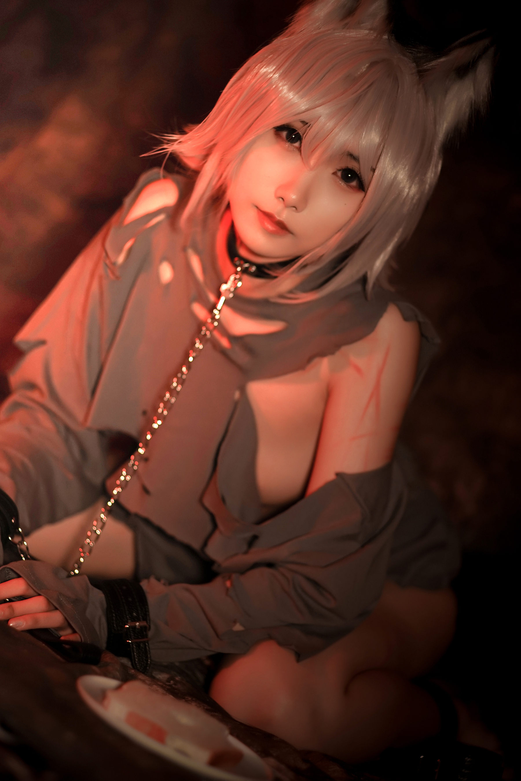 曉美媽 – 奴隷少女 Cosplay-第8张