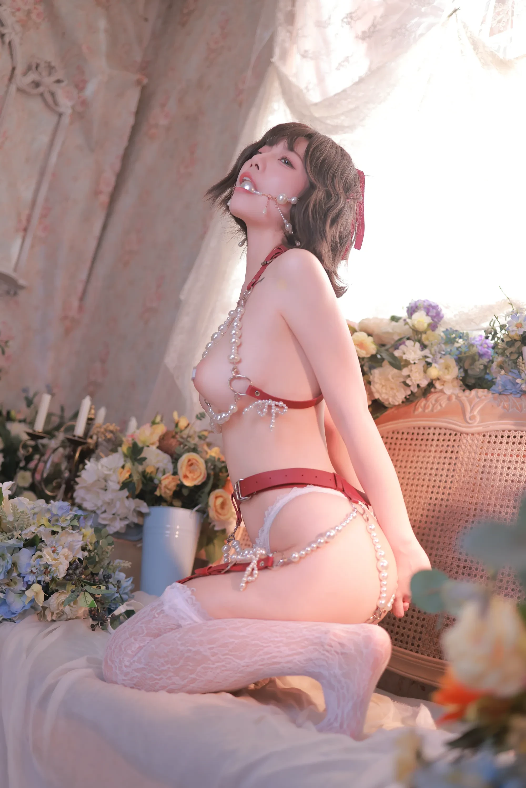桃良阿宅 – 白珍珠 Cosplay-第3张