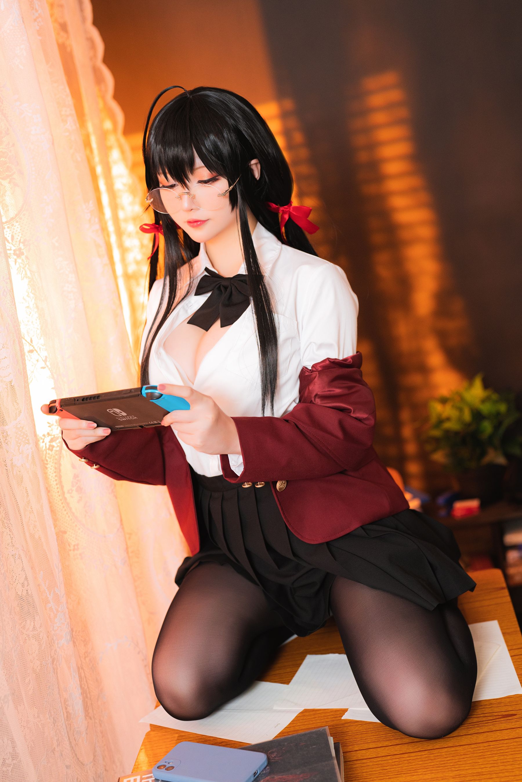Coser小姐姐星之迟迟 – JK大凤 Cosplay-第6张