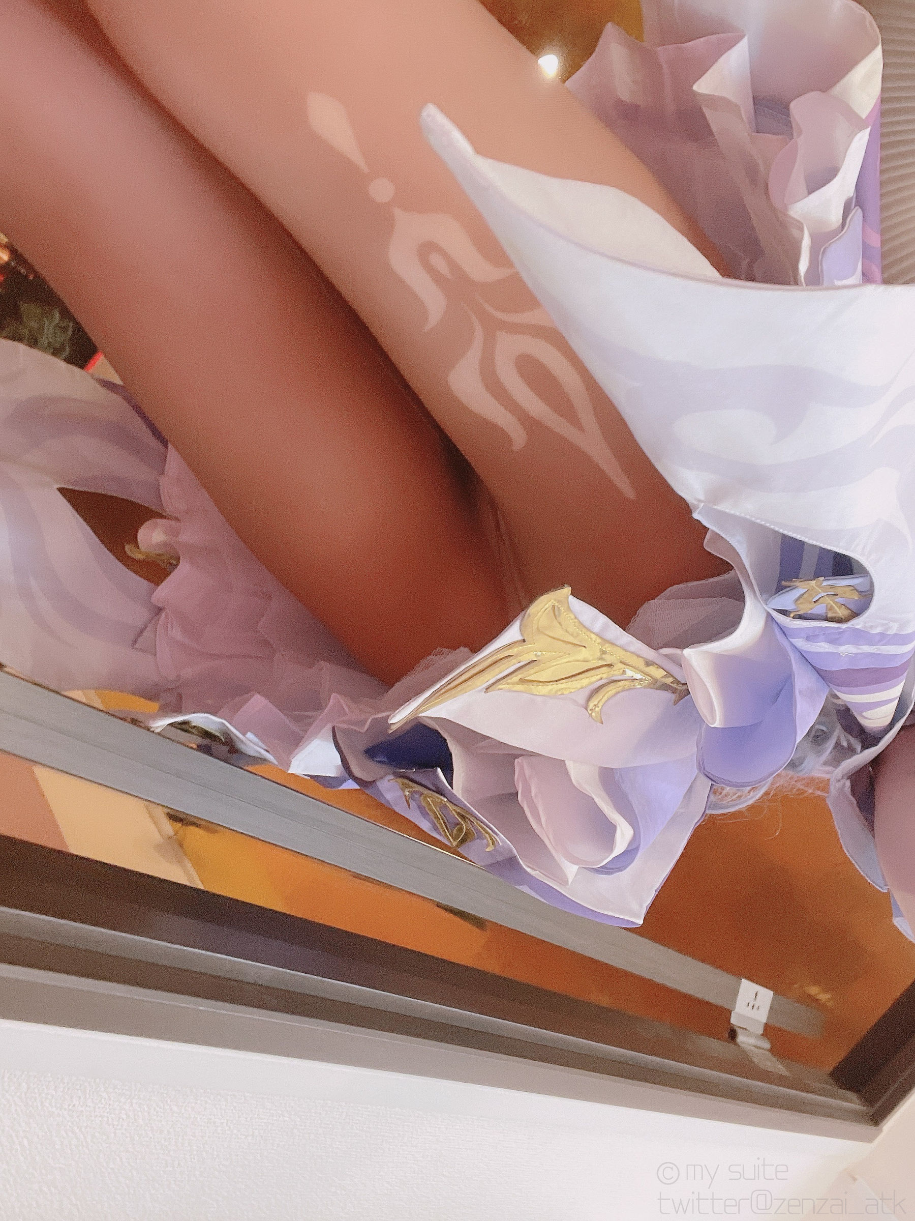 (Cosplay)[my suite] Atsuki あつき – Keqing 刻晴 (Genshin Impact) Cosplay-第21张