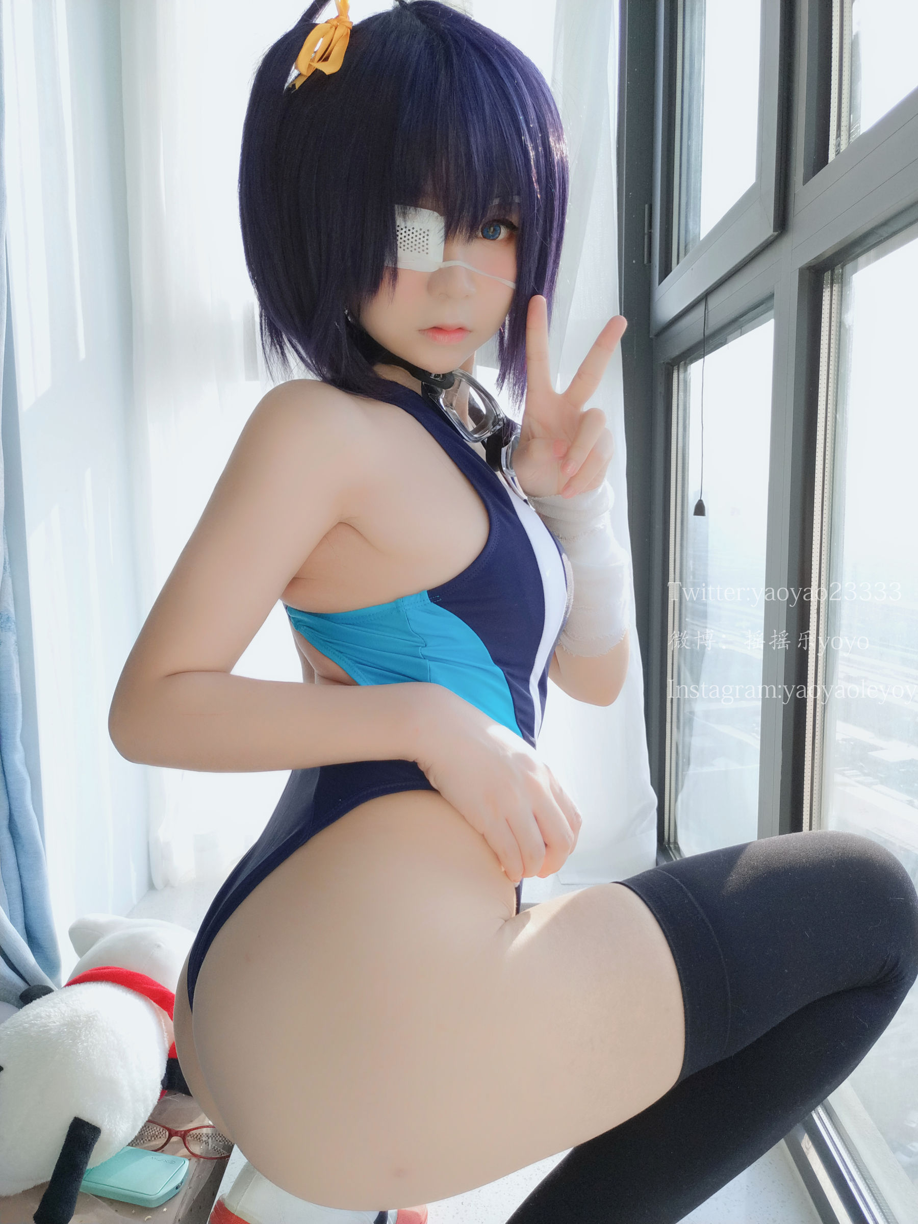 萌妹子Coser摇摇乐yoyo 六花 Cosplay-第53张