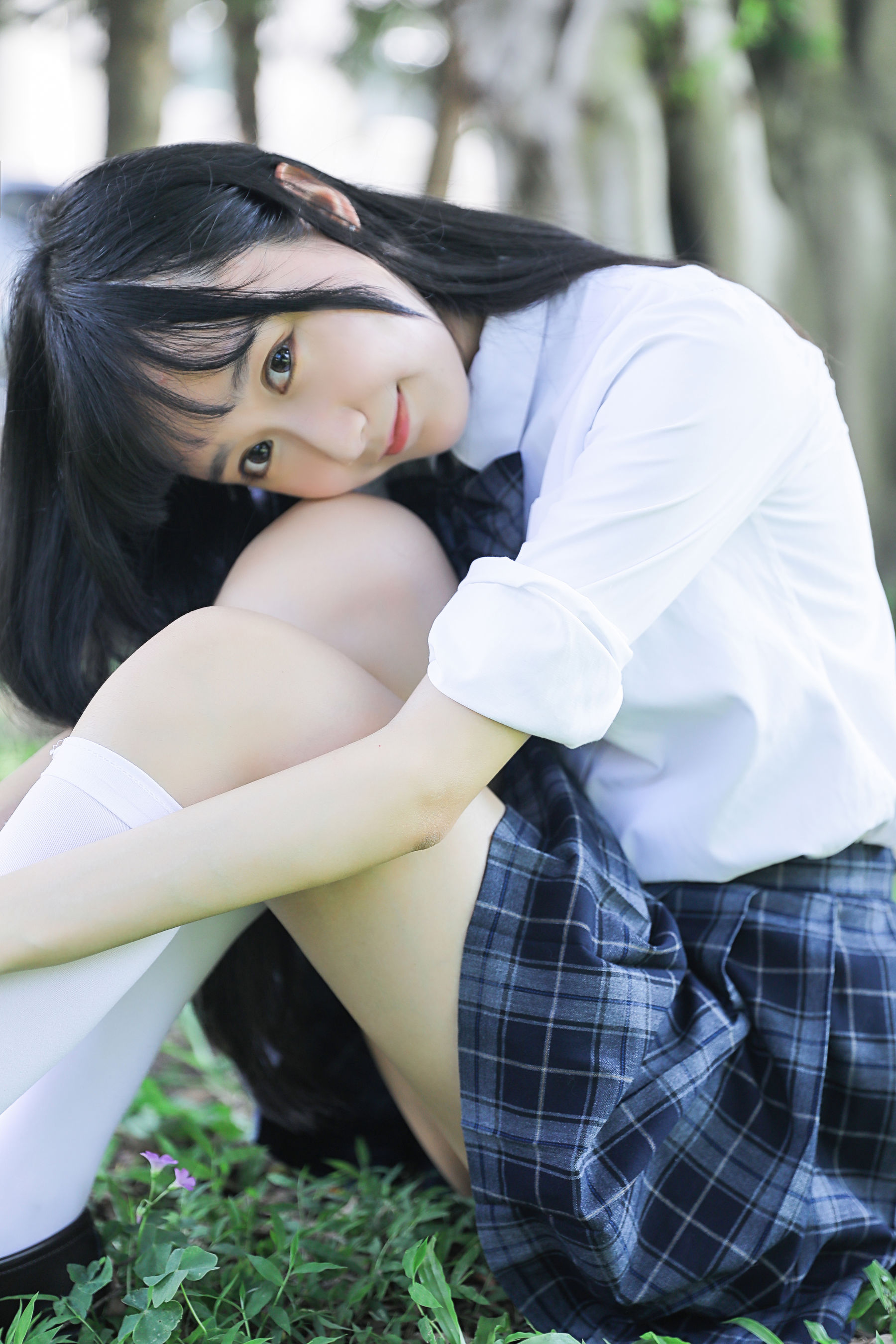 [萝莉COS] 木绵绵OwO – 上体育课啦 Cosplay-第51张