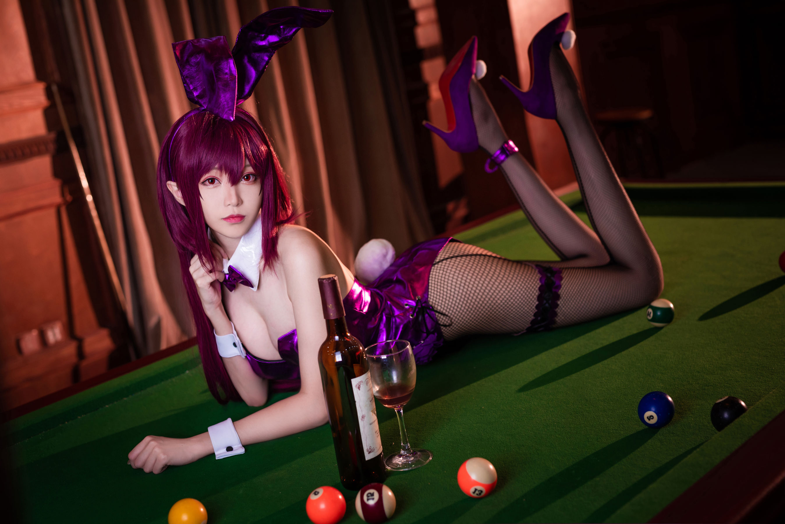 [Cosplay写真] 长腿Coser青青子Js – 斯卡哈2 Cosplay-第13张