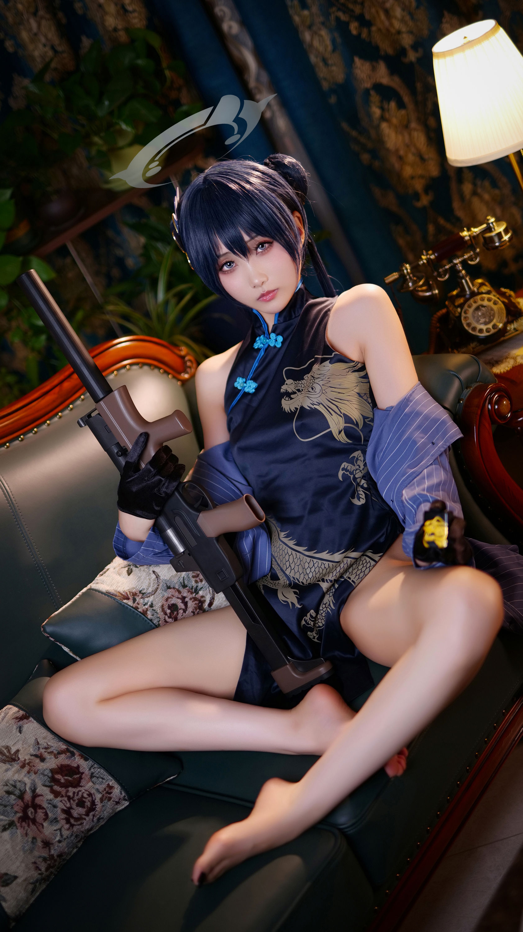曉美媽 – 碧蓝档案 妃咲 Cosplay-第14张