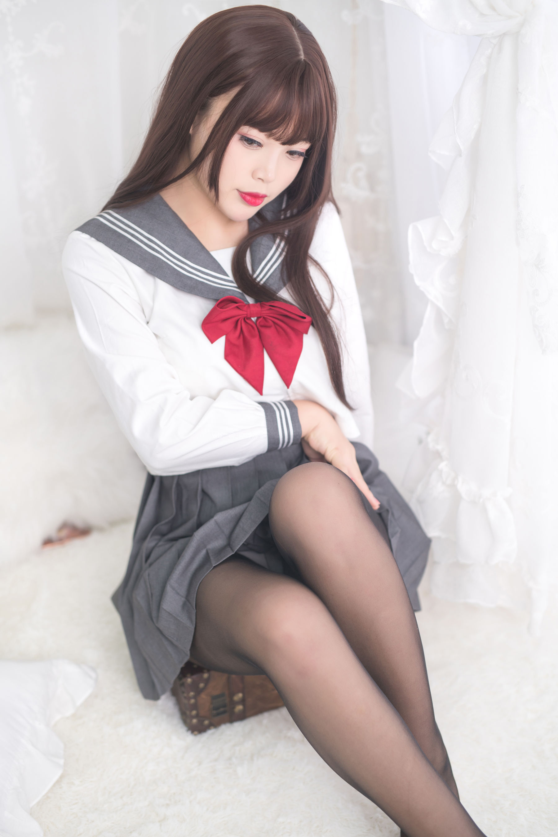 萌系小姐姐-白烨- 绝对足域 Cosplay-第13张