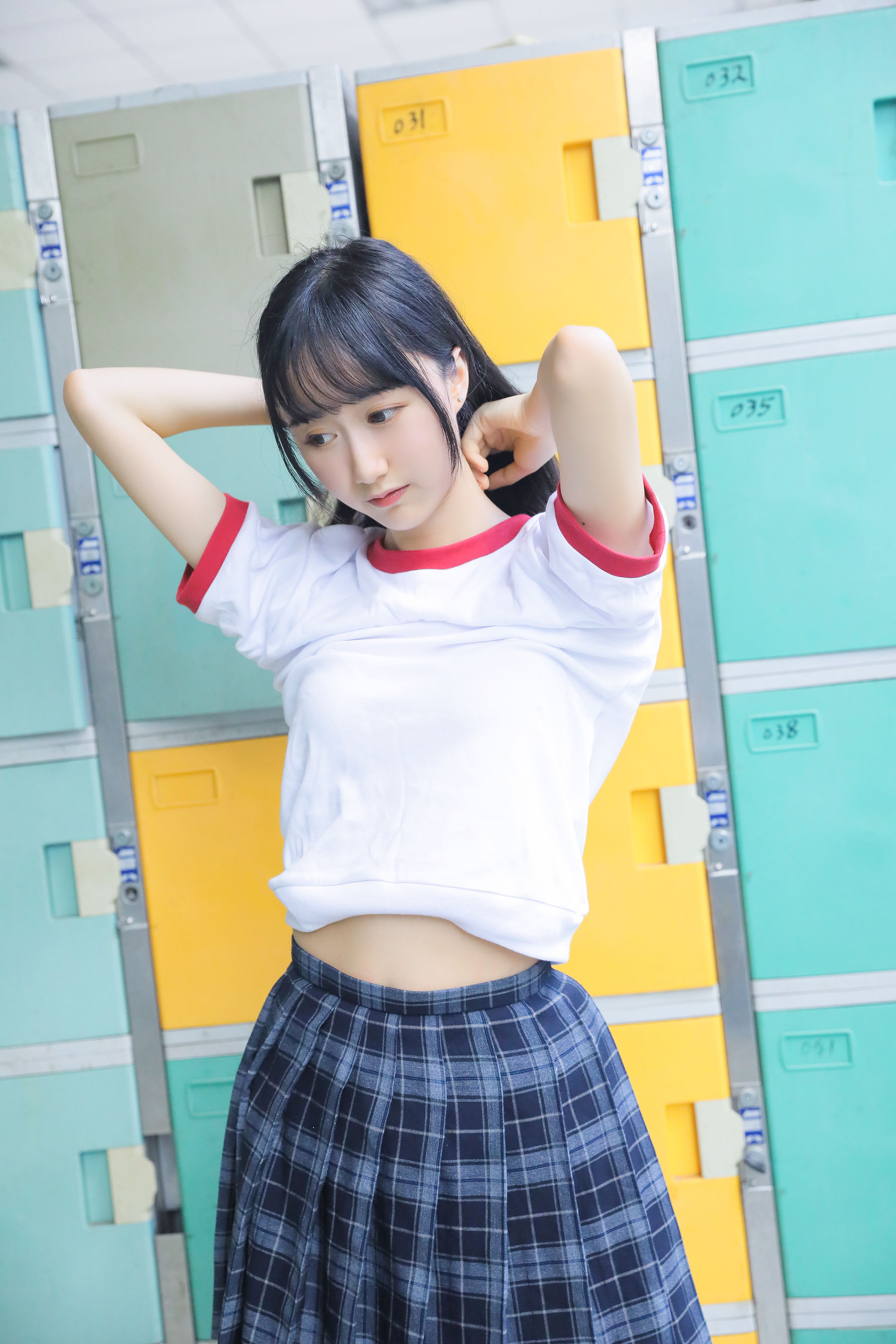 [萝莉COS] 木绵绵OwO – 上体育课啦 Cosplay-第36张