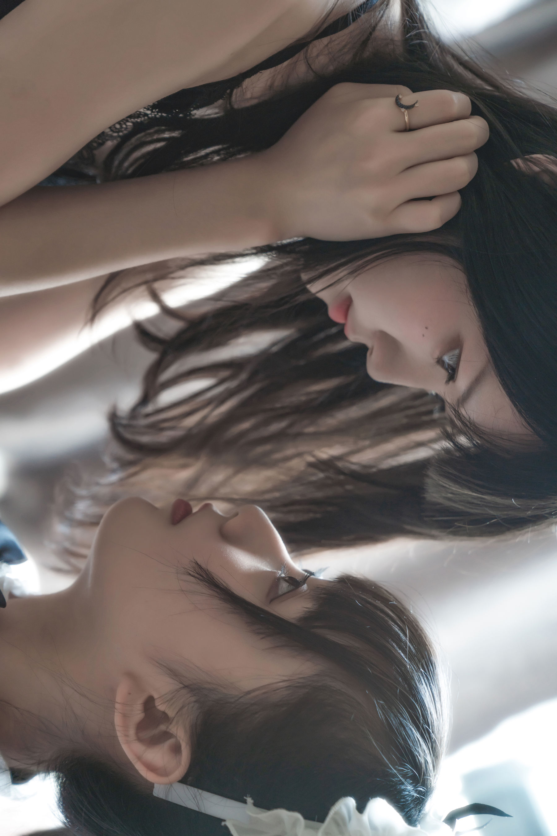 萌系小姐姐木绵绵OwO桜桃喵 暮(黑裙×妹抖) Cosplay-第5张