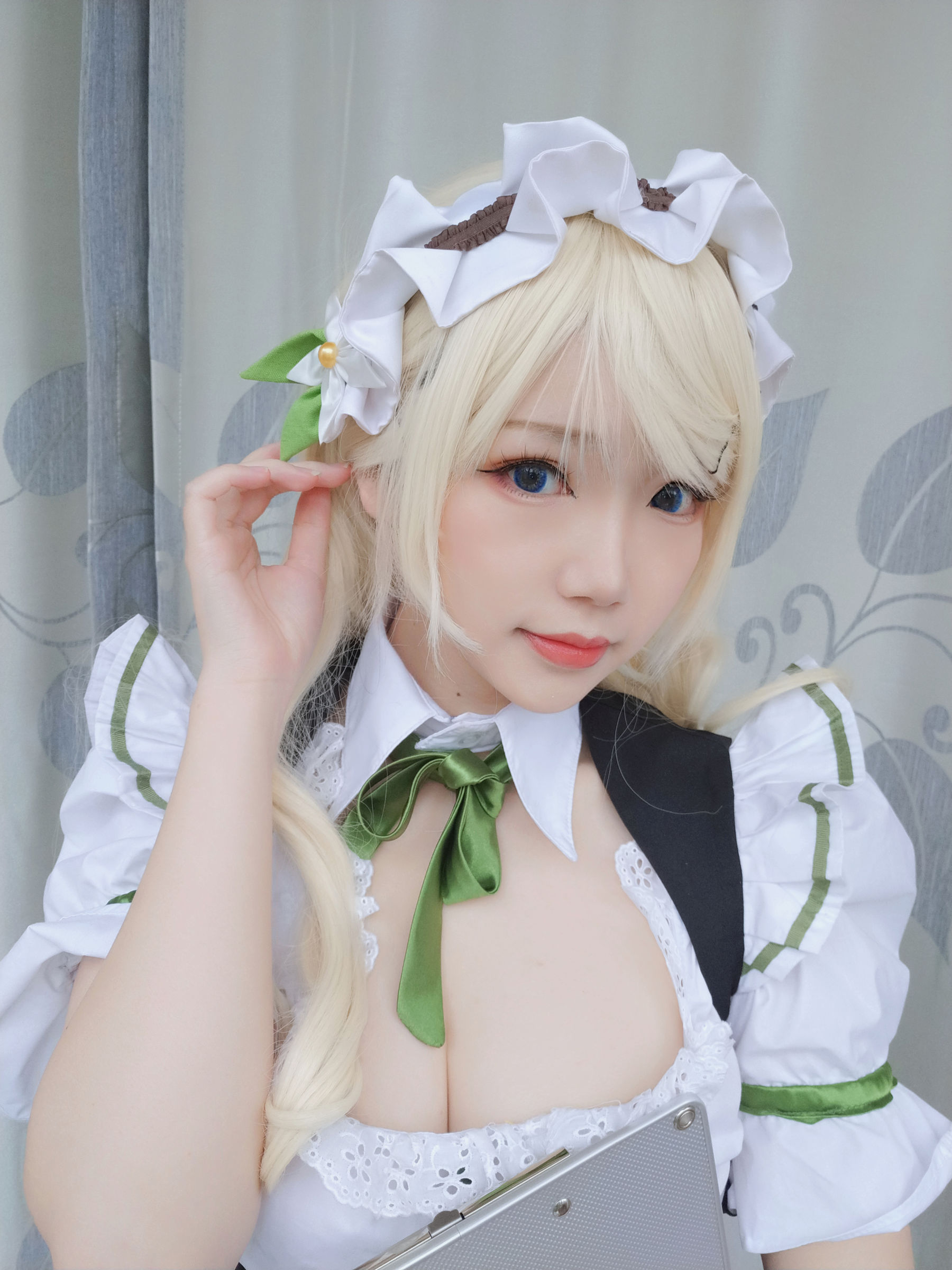 动漫博主雪晴Astra – 女仆 Cosplay-第47张