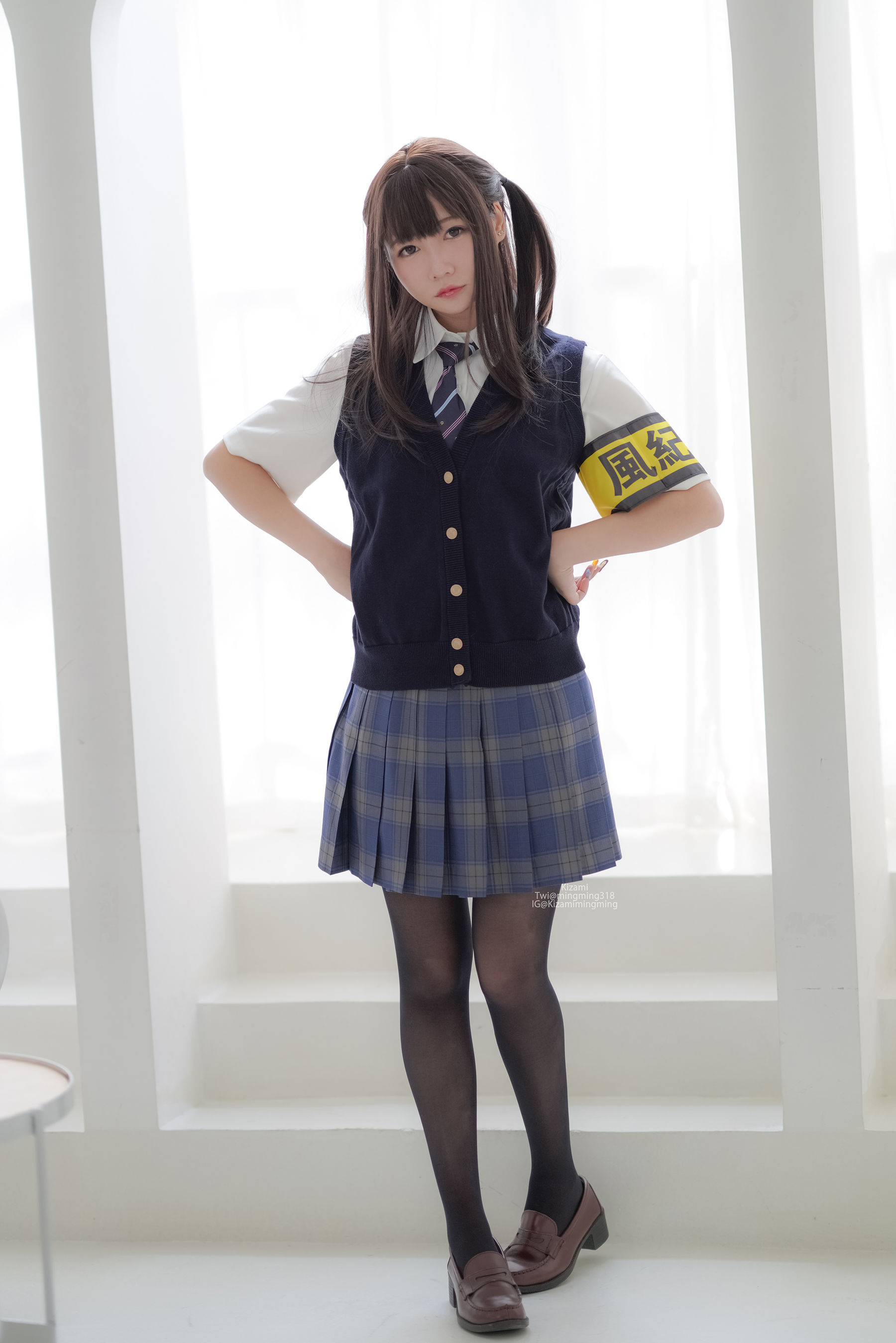 銘銘Kizami – JK黑丝 Cosplay-第75张