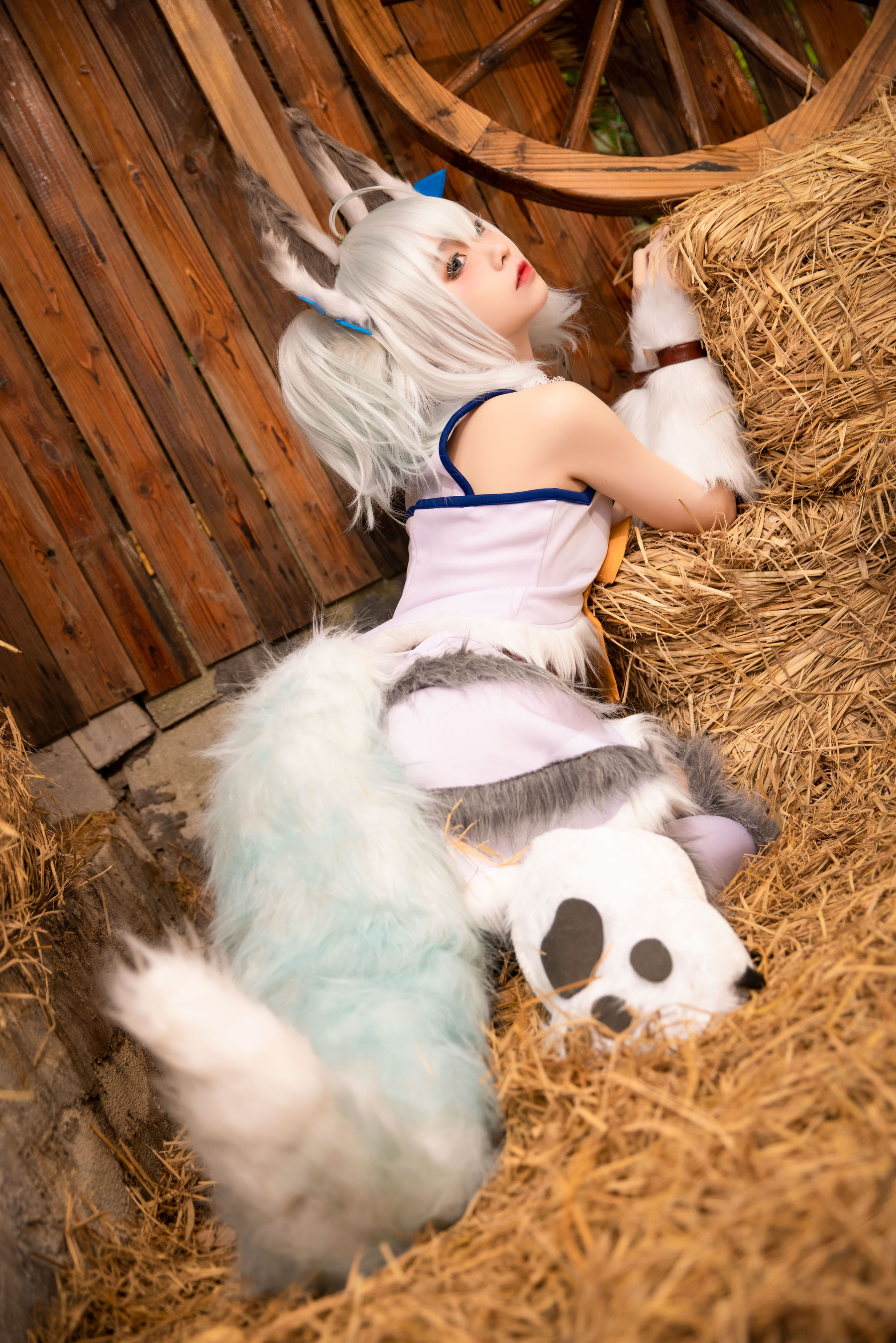 动漫博主G44不会受伤 – 地牢刹那常服 Cosplay-第41张