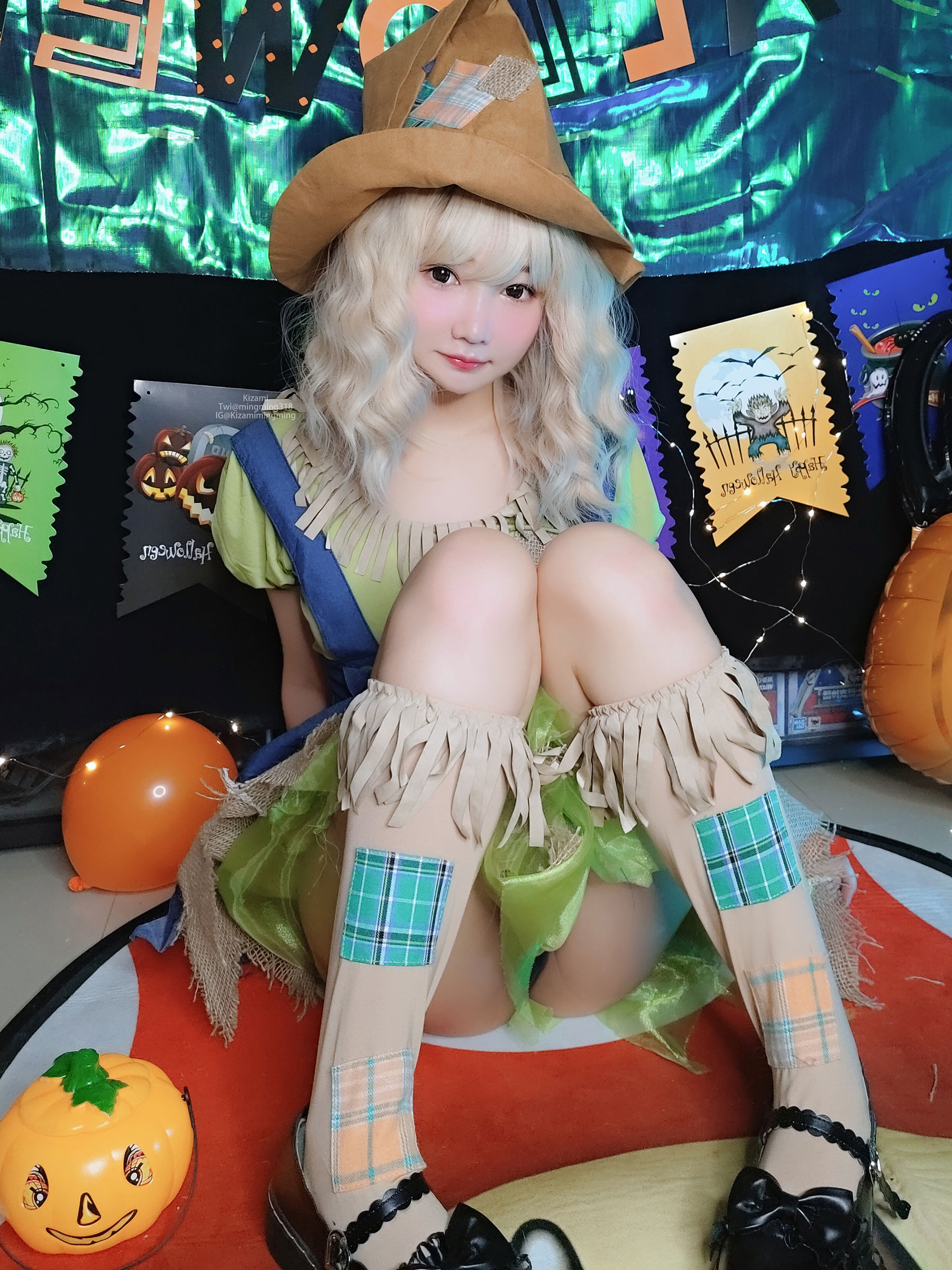 [銘銘Kizami] fantia 2021-11-21 狼女とわら女 Cosplay-第10张