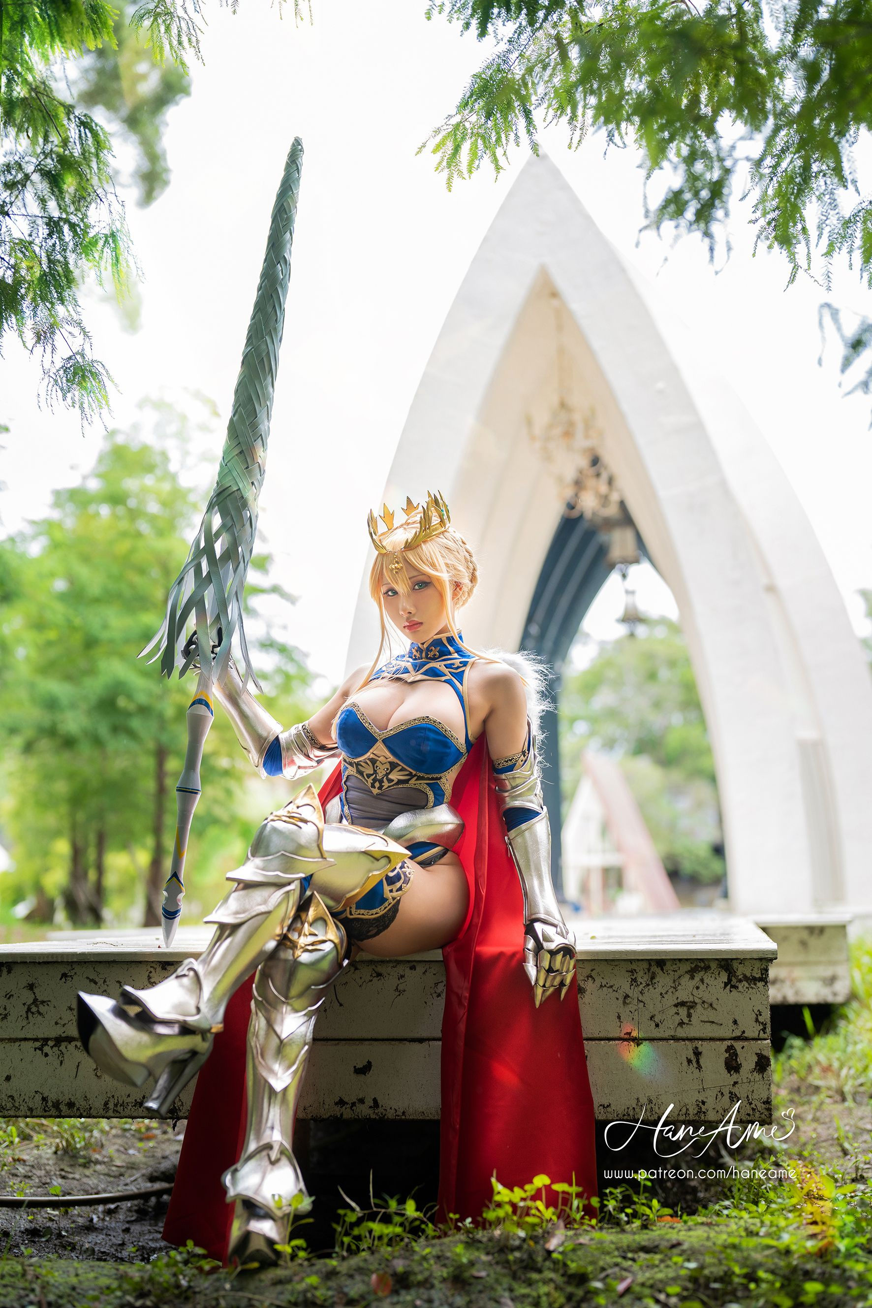 Hane Ame 雨波写真 – ARTORIA LANCER Photobook (FGO) – 1 Cosplay-第85张