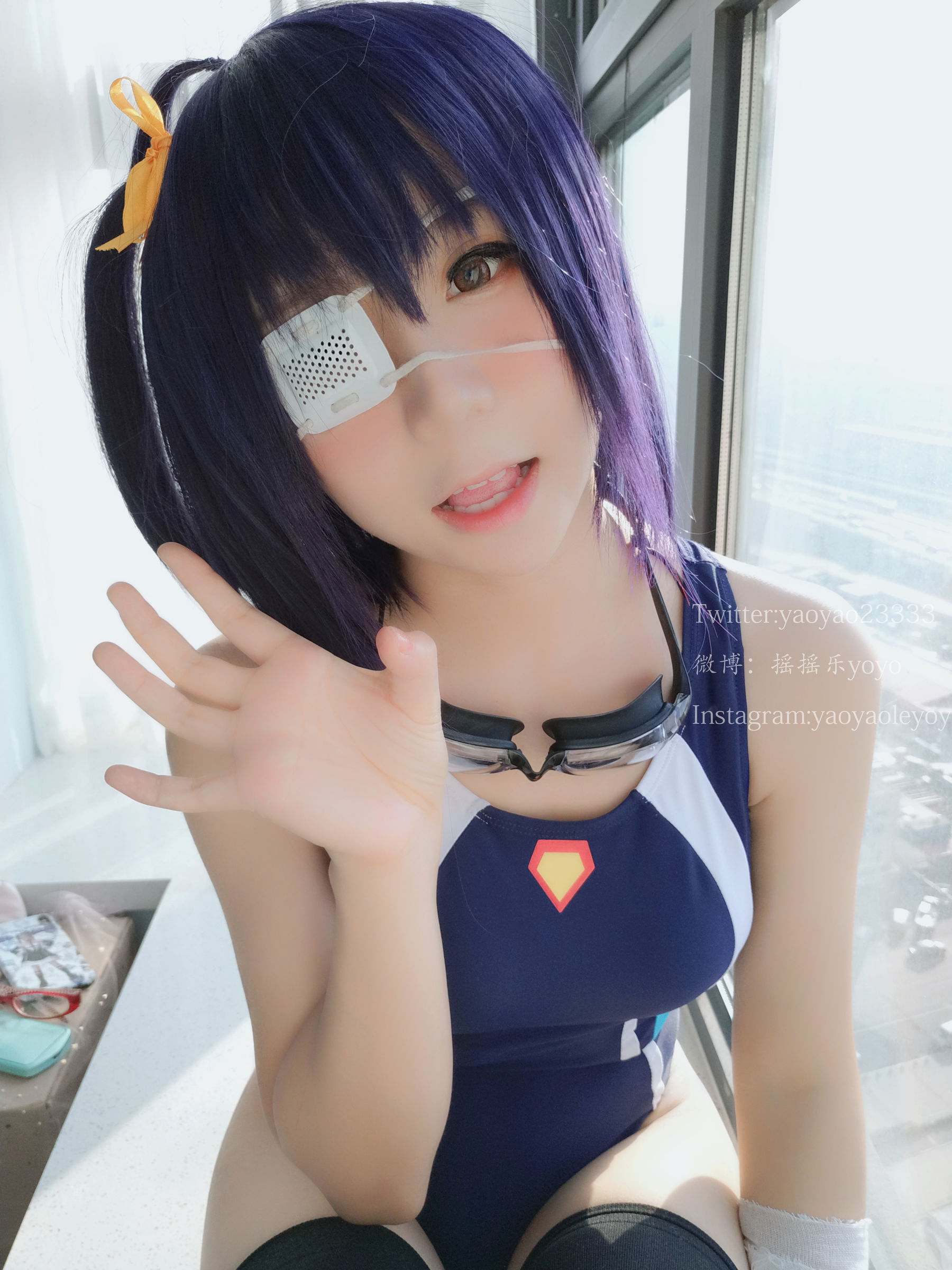 萌妹子Coser摇摇乐yoyo 六花 Cosplay-第33张