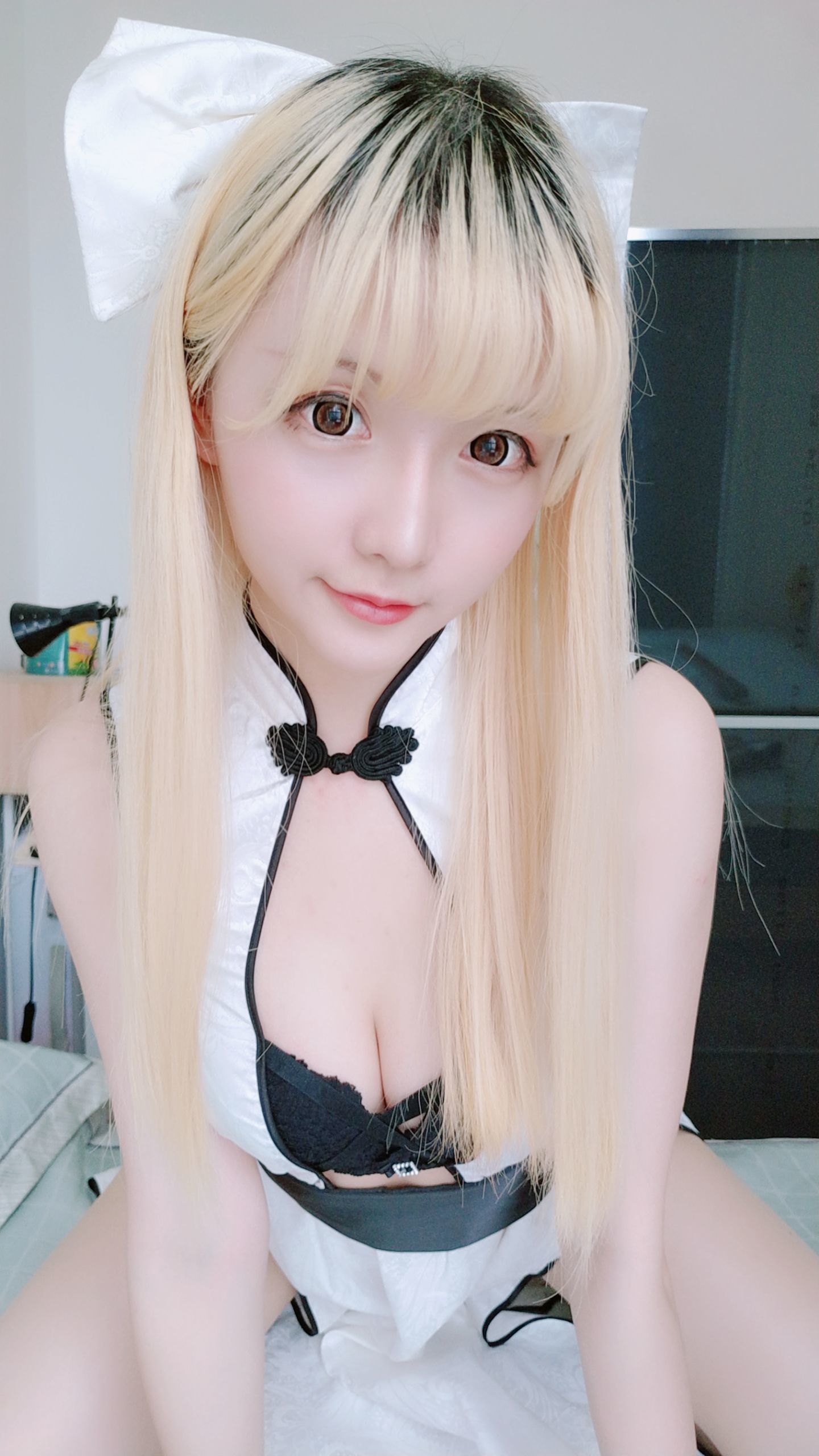 Coser小姐姐星之迟迟 旗袍 Cosplay-第8张