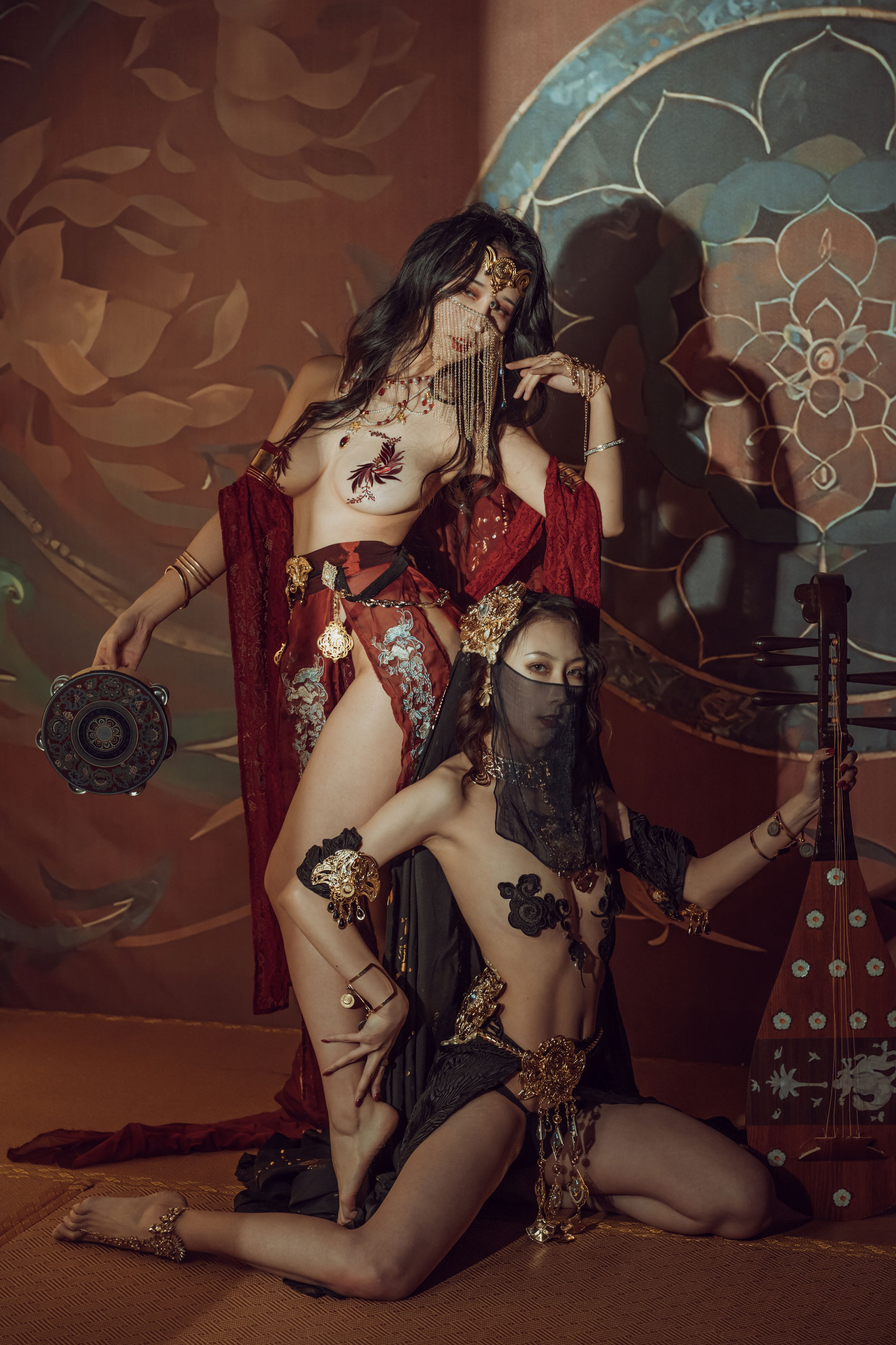 云溪溪 – 奶桃桃 双人古风 Cosplay-第13张