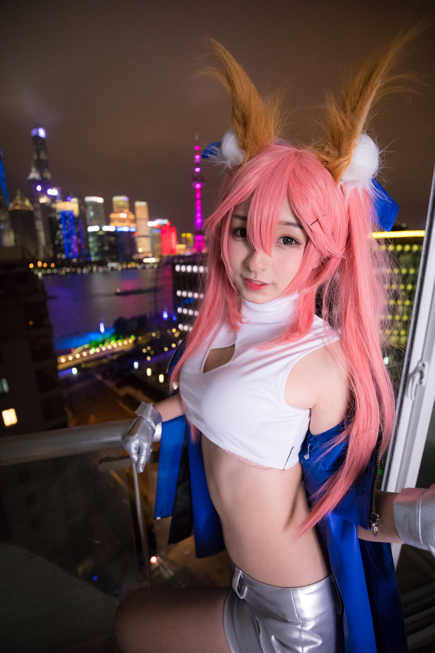 [萝莉COS] 神楽板真冬 目標はあなた、エンジン全開！！ Cosplay-第5张