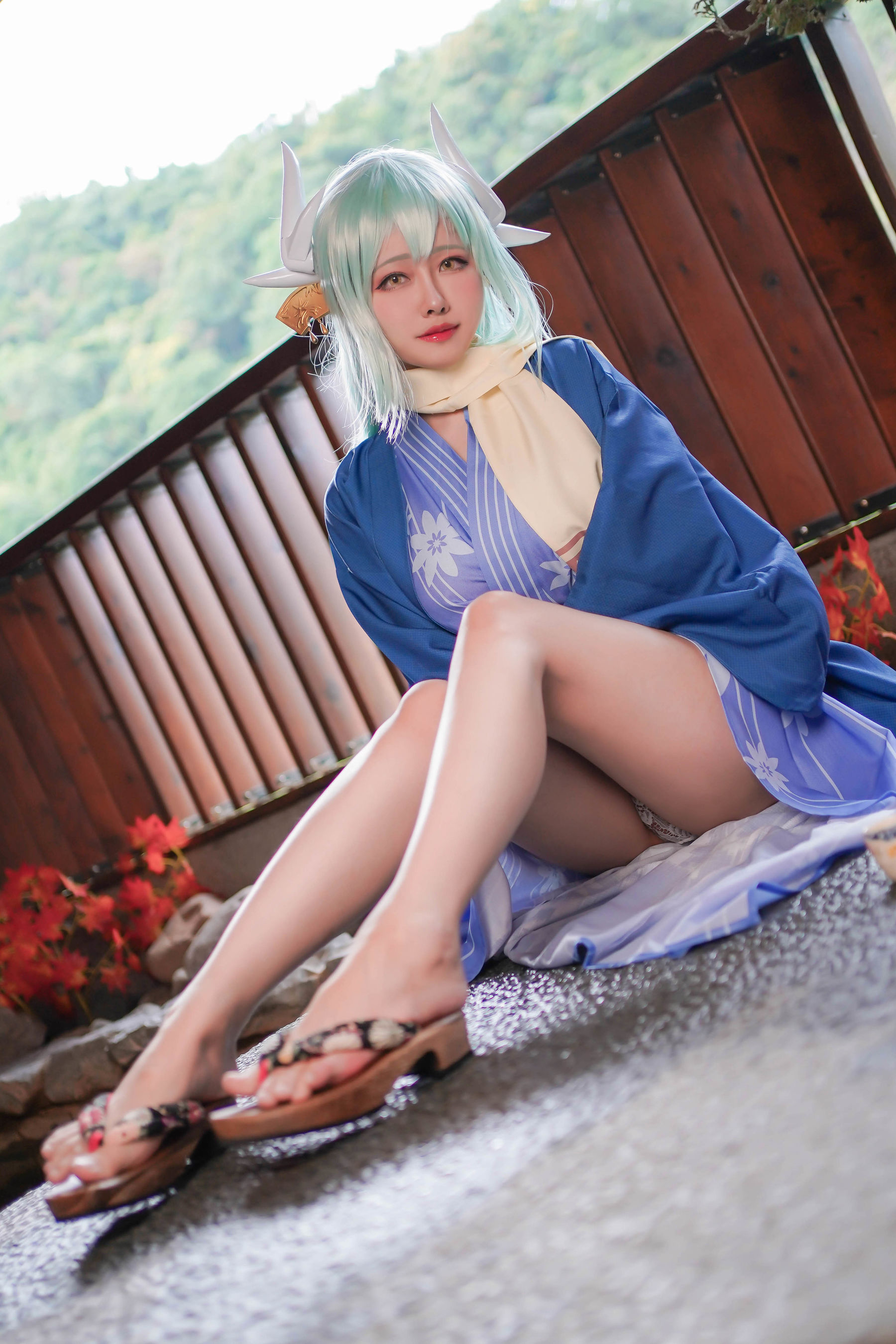 COS妹子Arty亞緹 – Kiyohime Cosplay-第1张