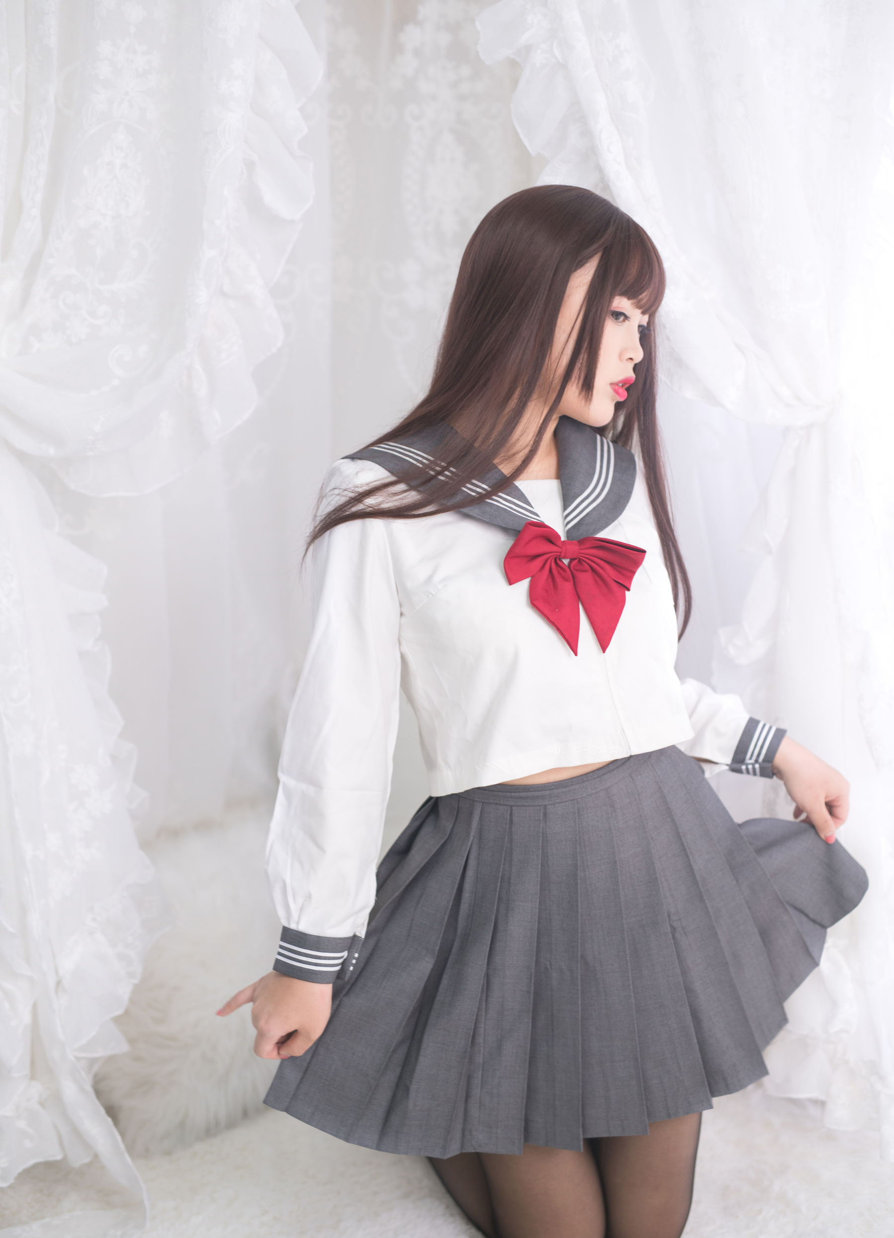 萌系小姐姐-白烨- 绝对足域 Cosplay-第26张