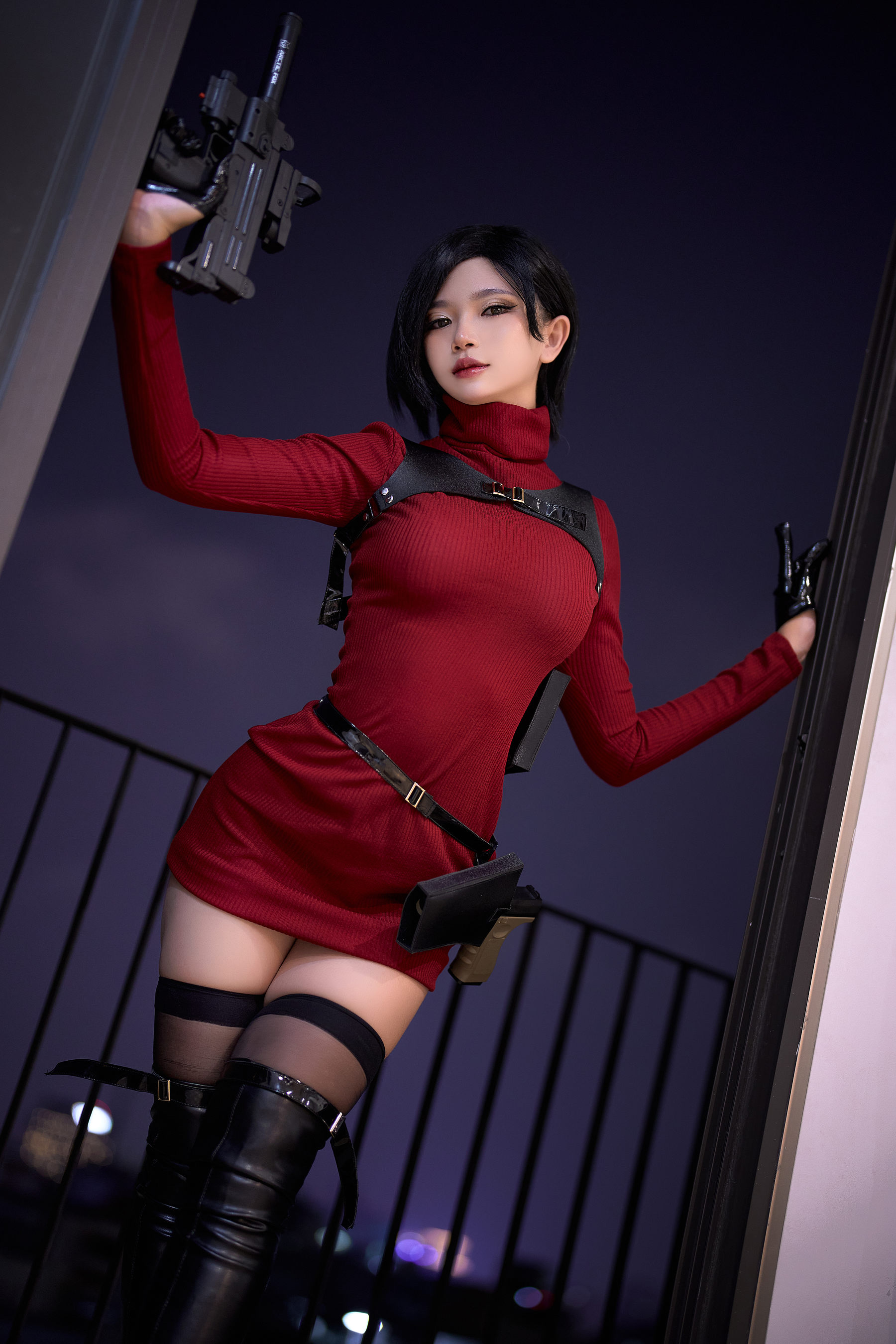 ZinieQ – Ada Wong RE4 Remake Cosplay-第3张