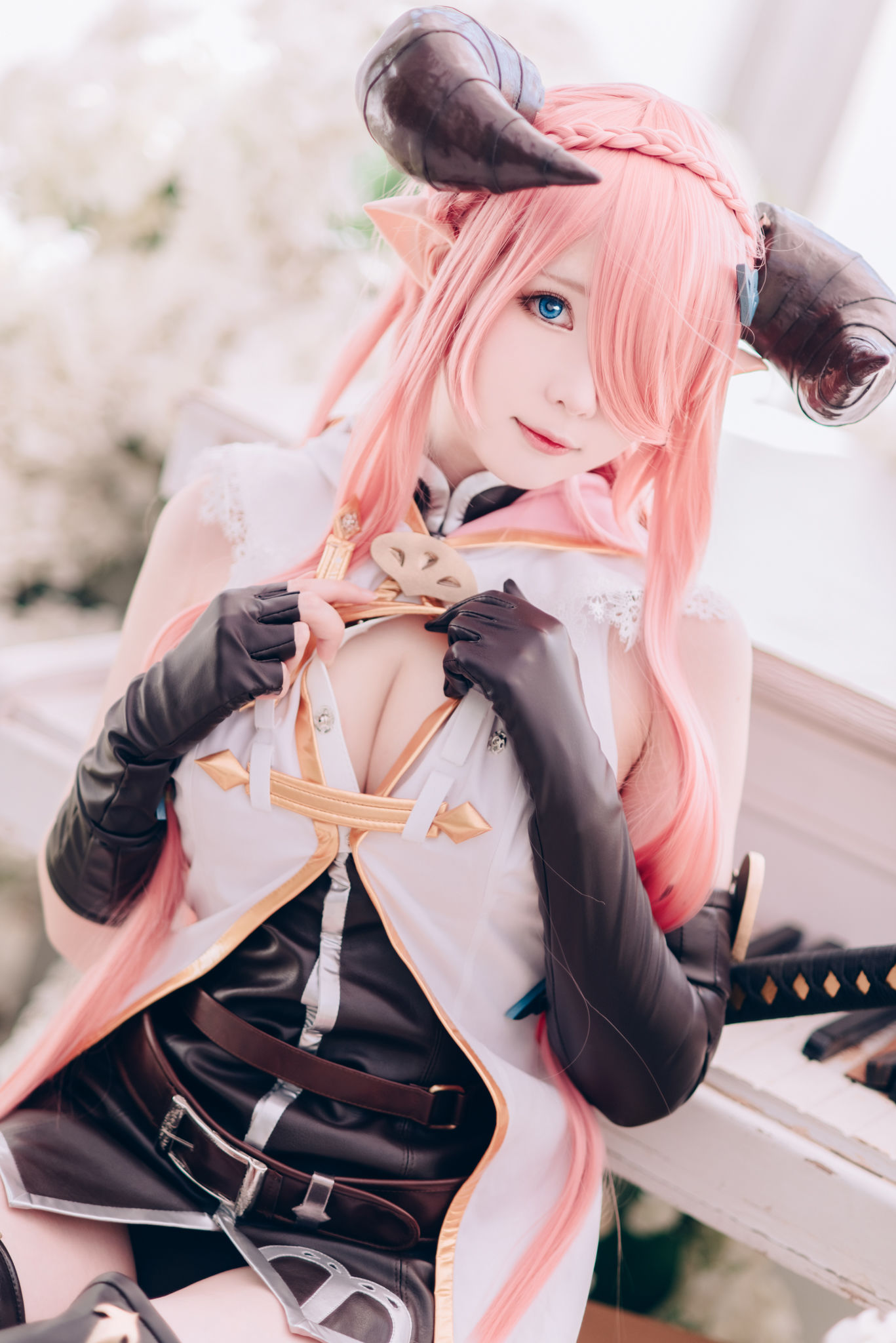 微博妹纸霜月shimo – 碧蓝幻想 娜尔梅亚 Cosplay-第71张