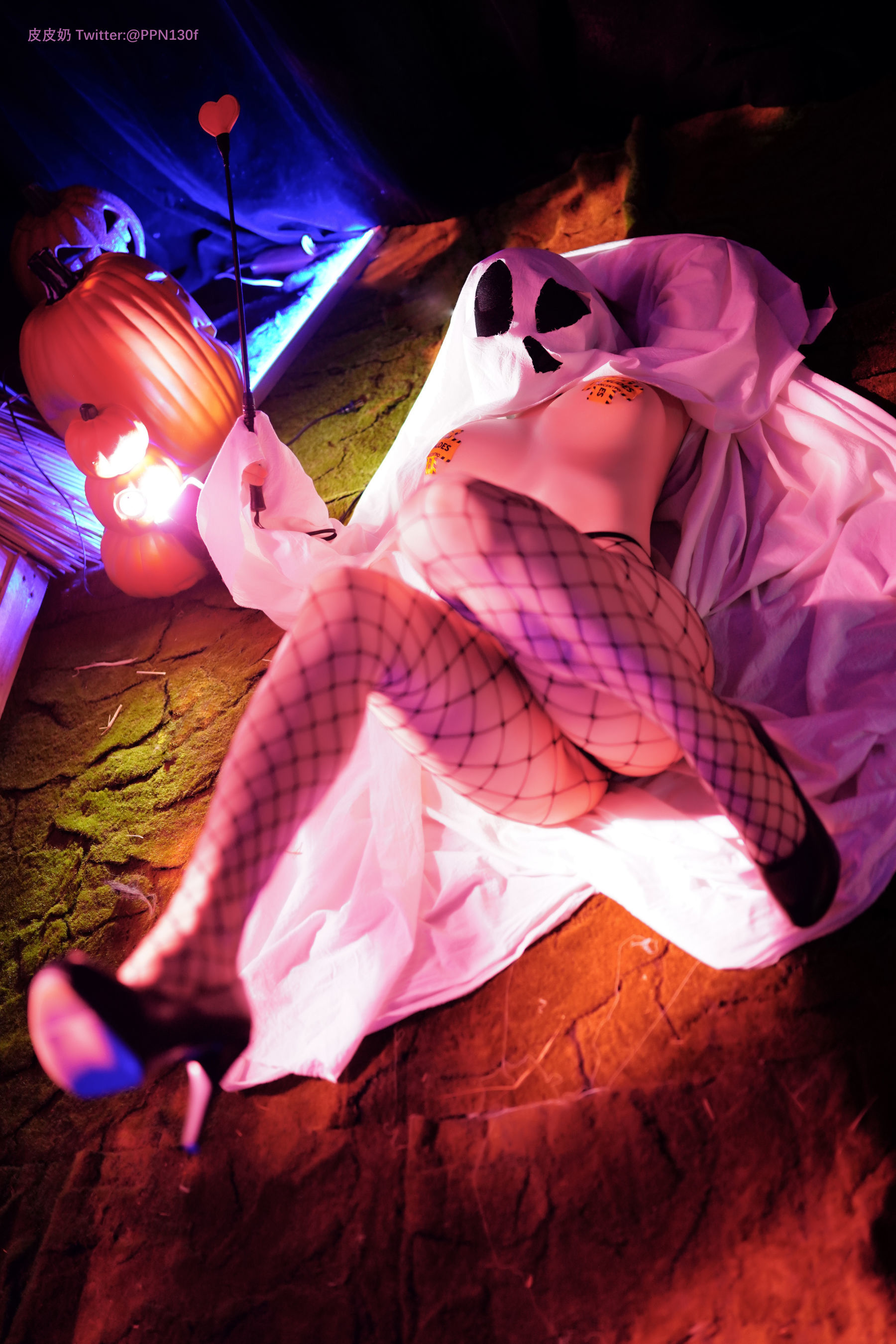 皮皮奶可可爱了啦 – 万圣节幽灵 Cosplay-第25张