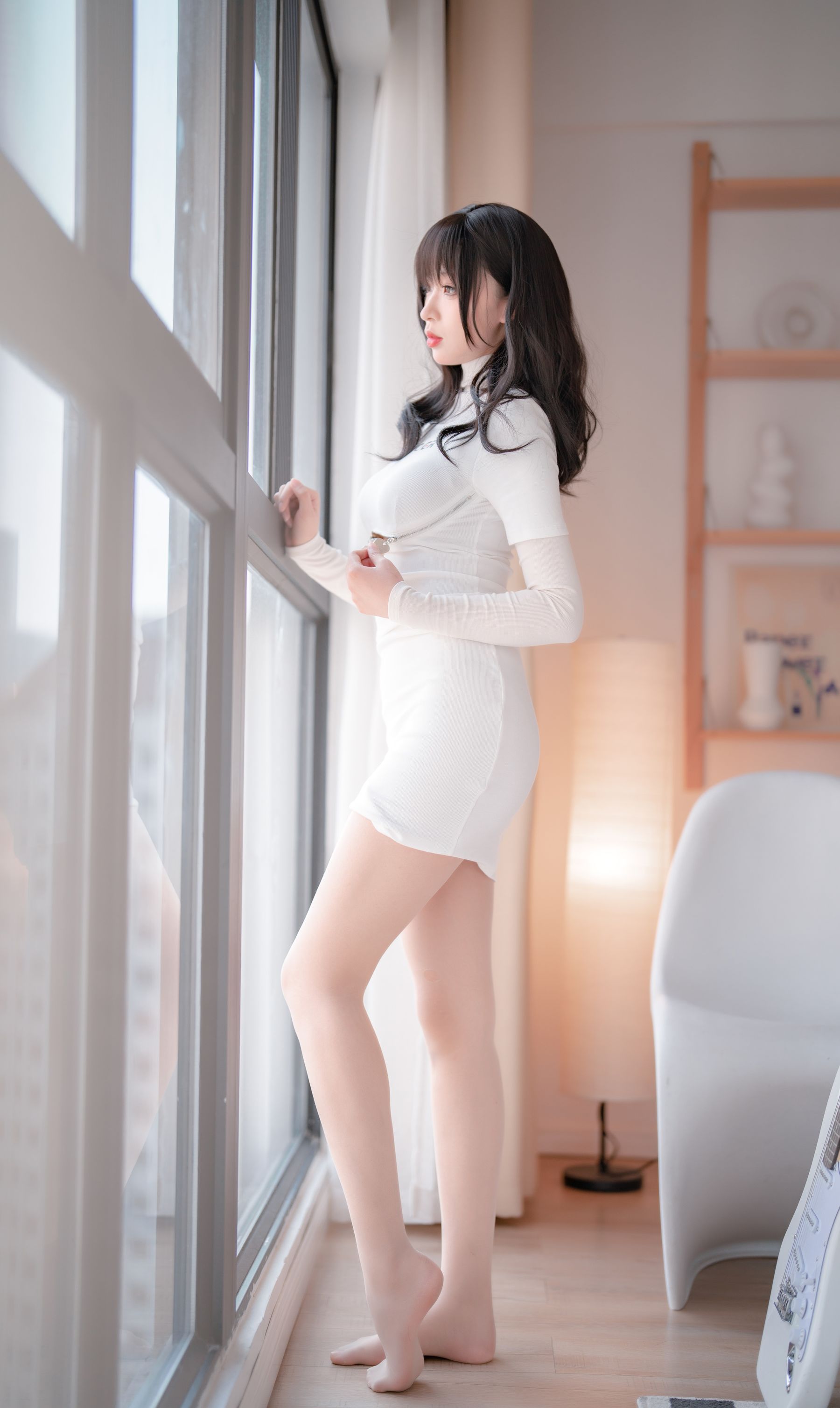 轩萧学姐 – 吉他妹妹 肉丝套 Cosplay-第36张
