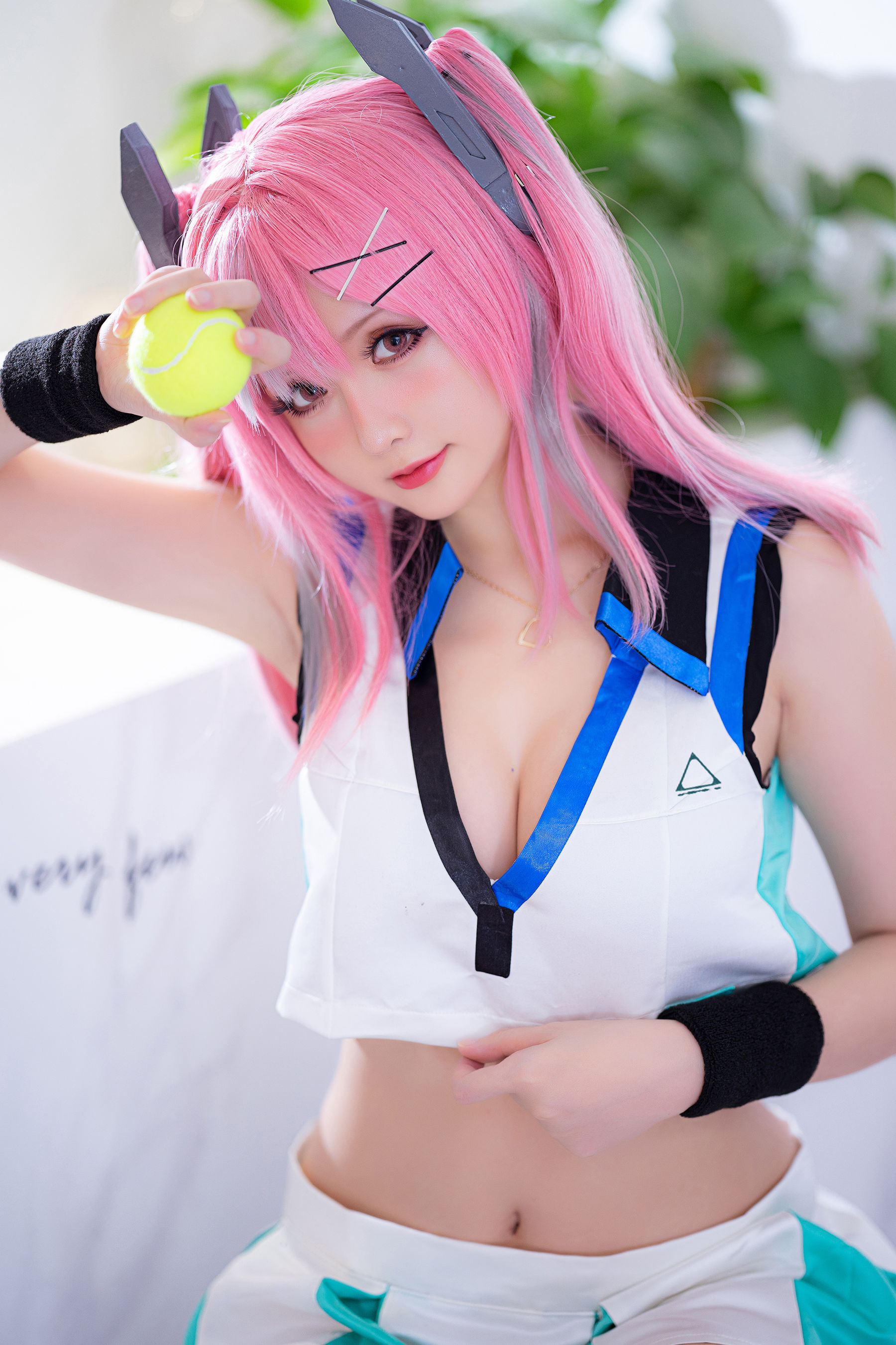 Coser小姐姐星之迟迟 – 布莱默顿网球 Cosplay-第3张