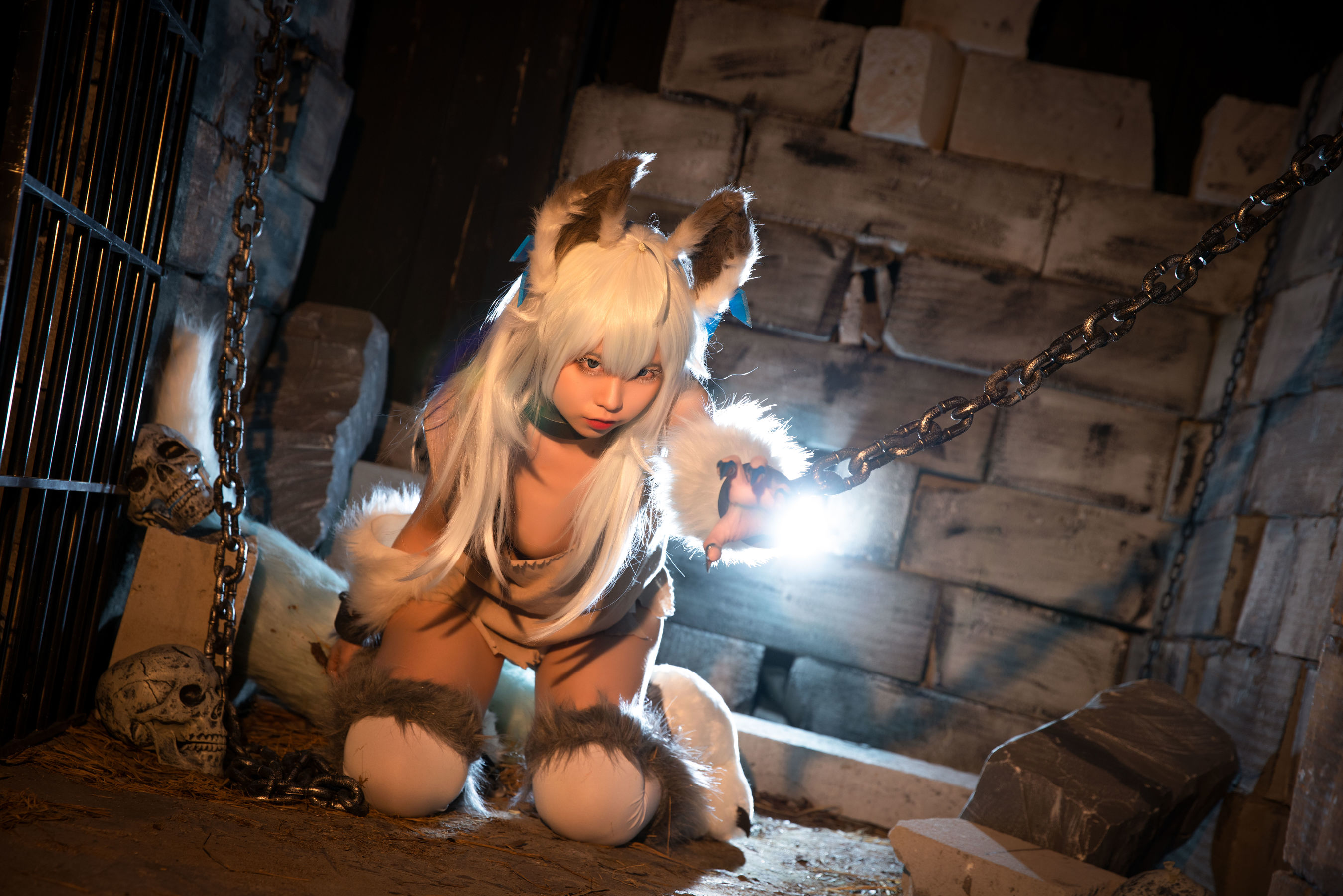 动漫博主G44不会受伤 – 地牢刹那常服 Cosplay-第35张