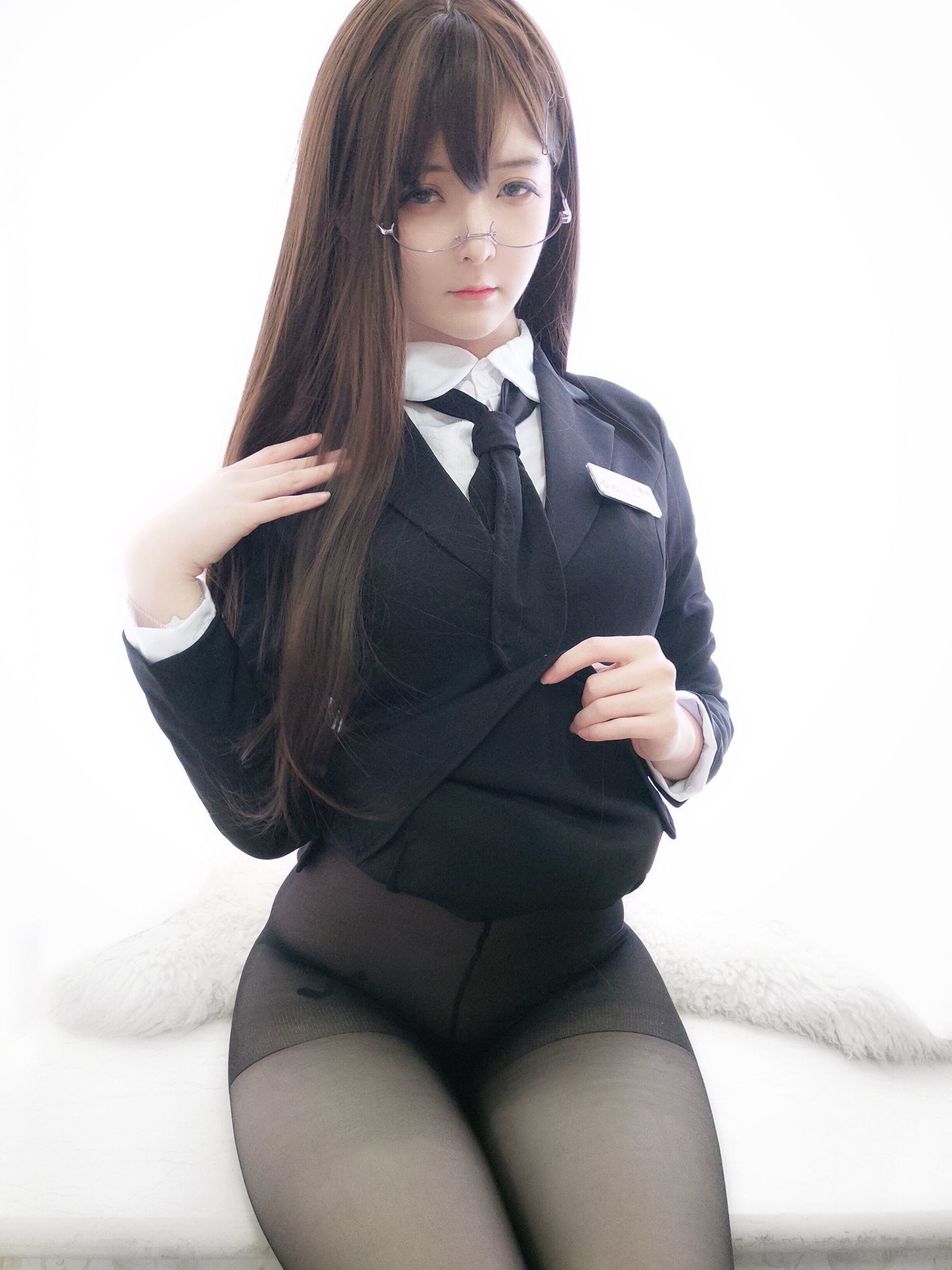 [萝莉COS] 一小央泽 – 助理姐姐 Cosplay-第22张