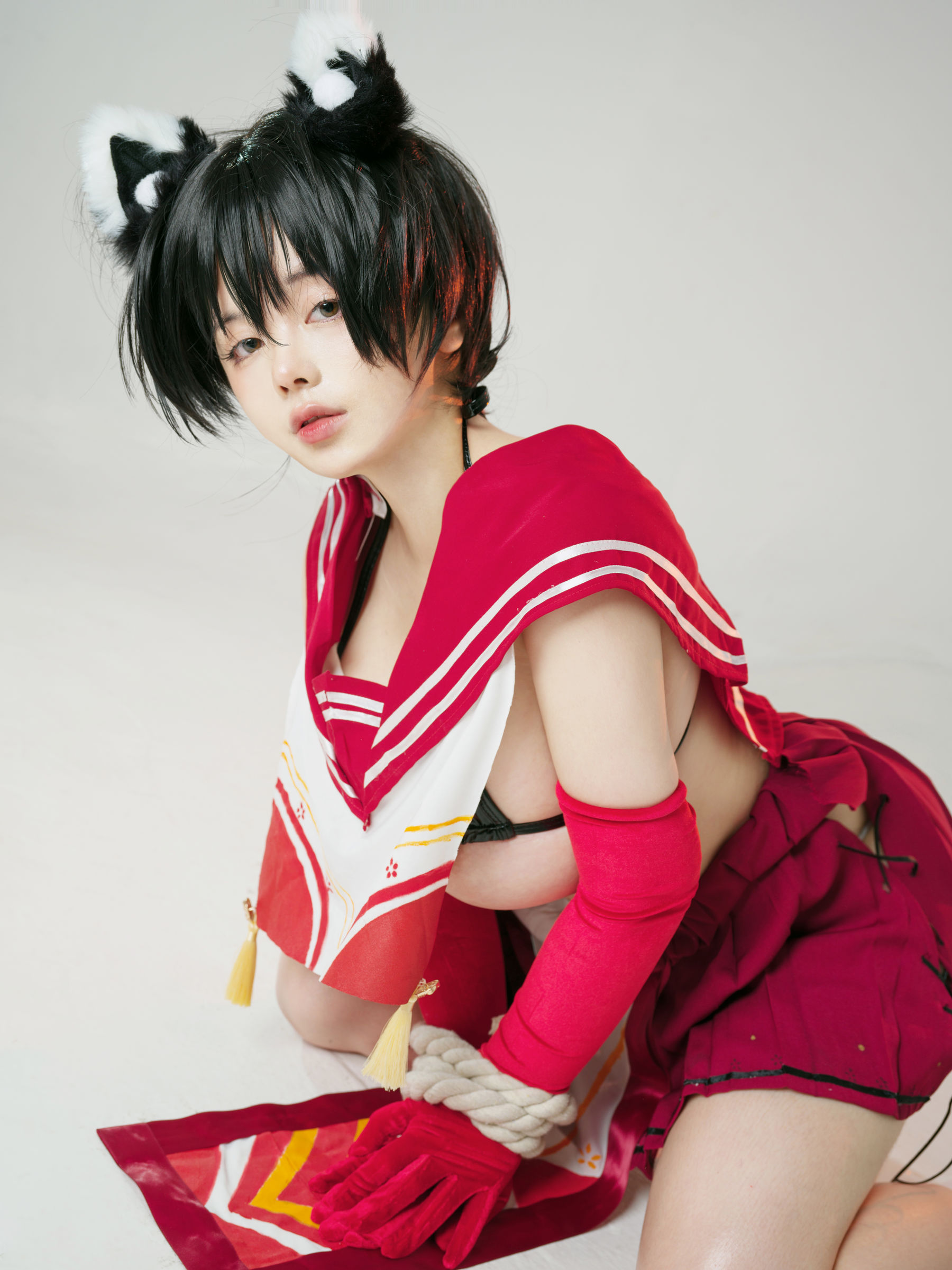 NinJA阿寨寨 – 椿 Cosplay-第14张