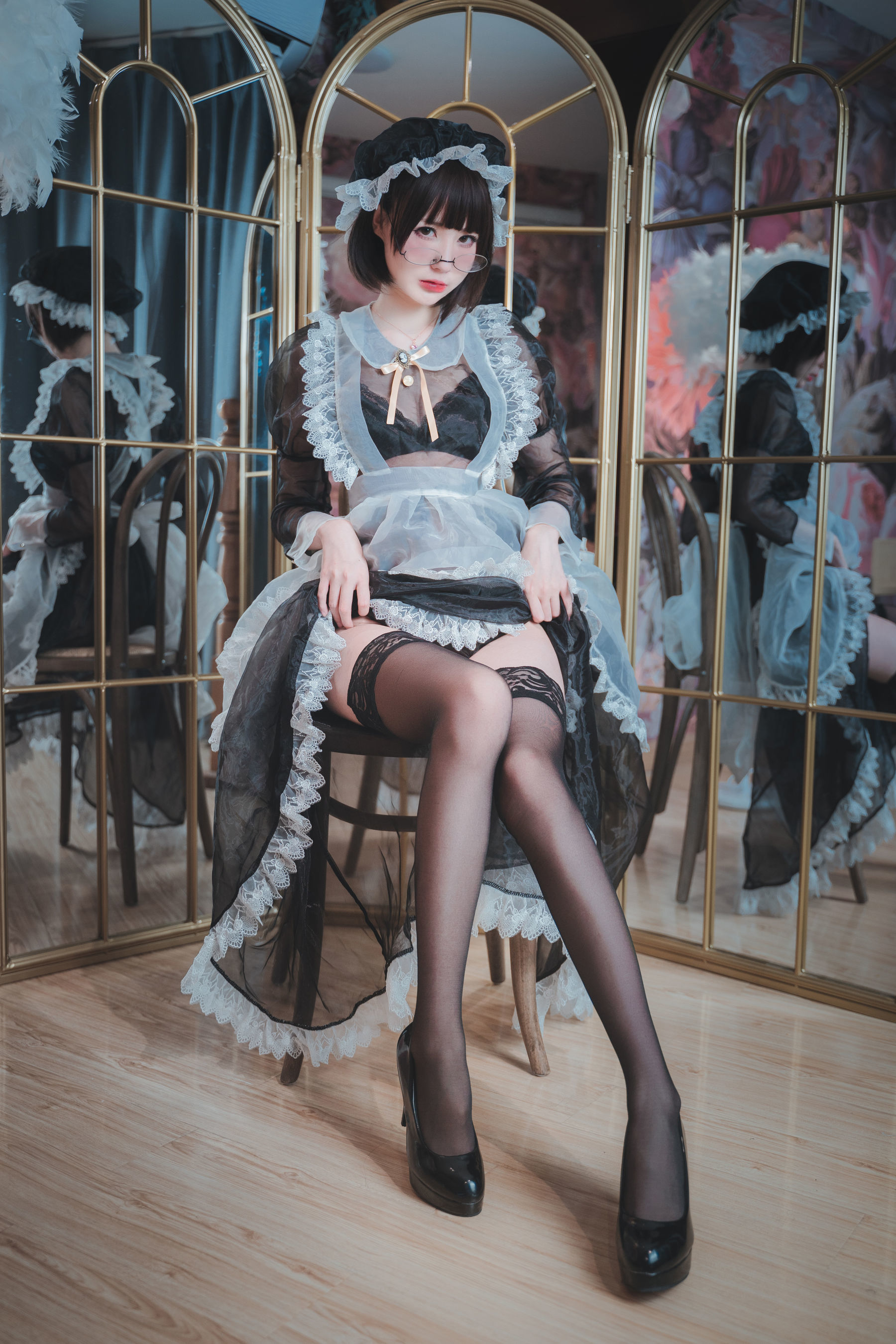 西园寺南歌 – 透明女仆 Cosplay-第47张