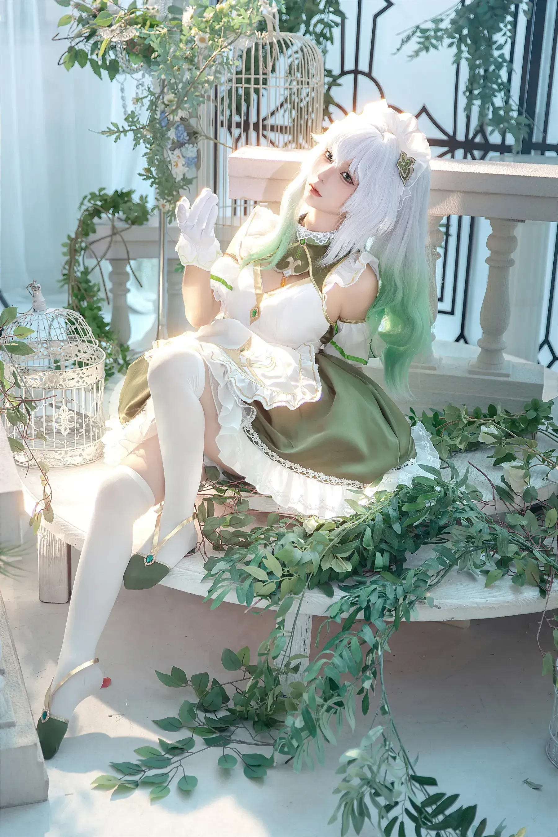 蠢沫沫 – 纳西妲-瑶瑶-绮良良 Cosplay-第5张