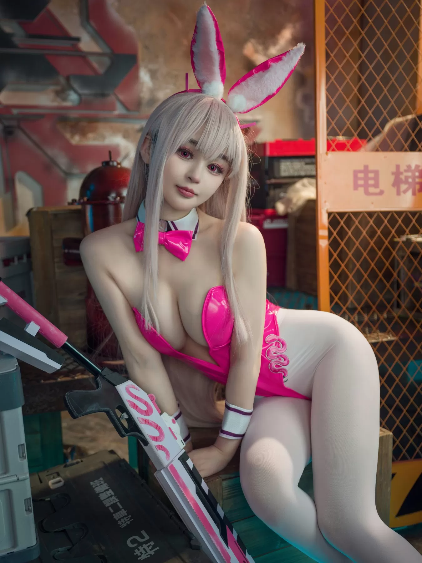 桜井宁宁 – 毒蛇兔女郎 Cosplay-第15张