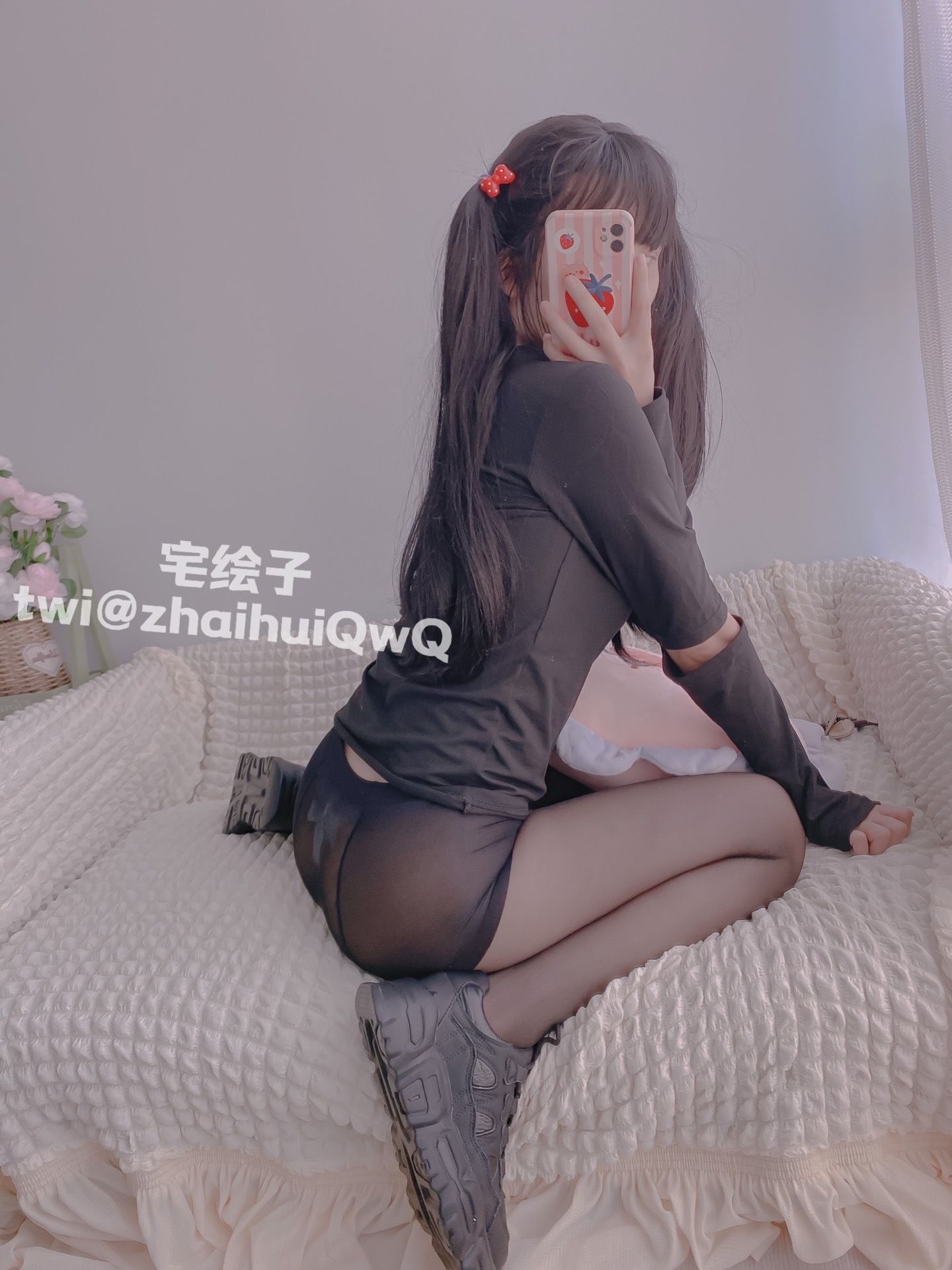 二阶堂 – 黑丝 Cosplay-第11张