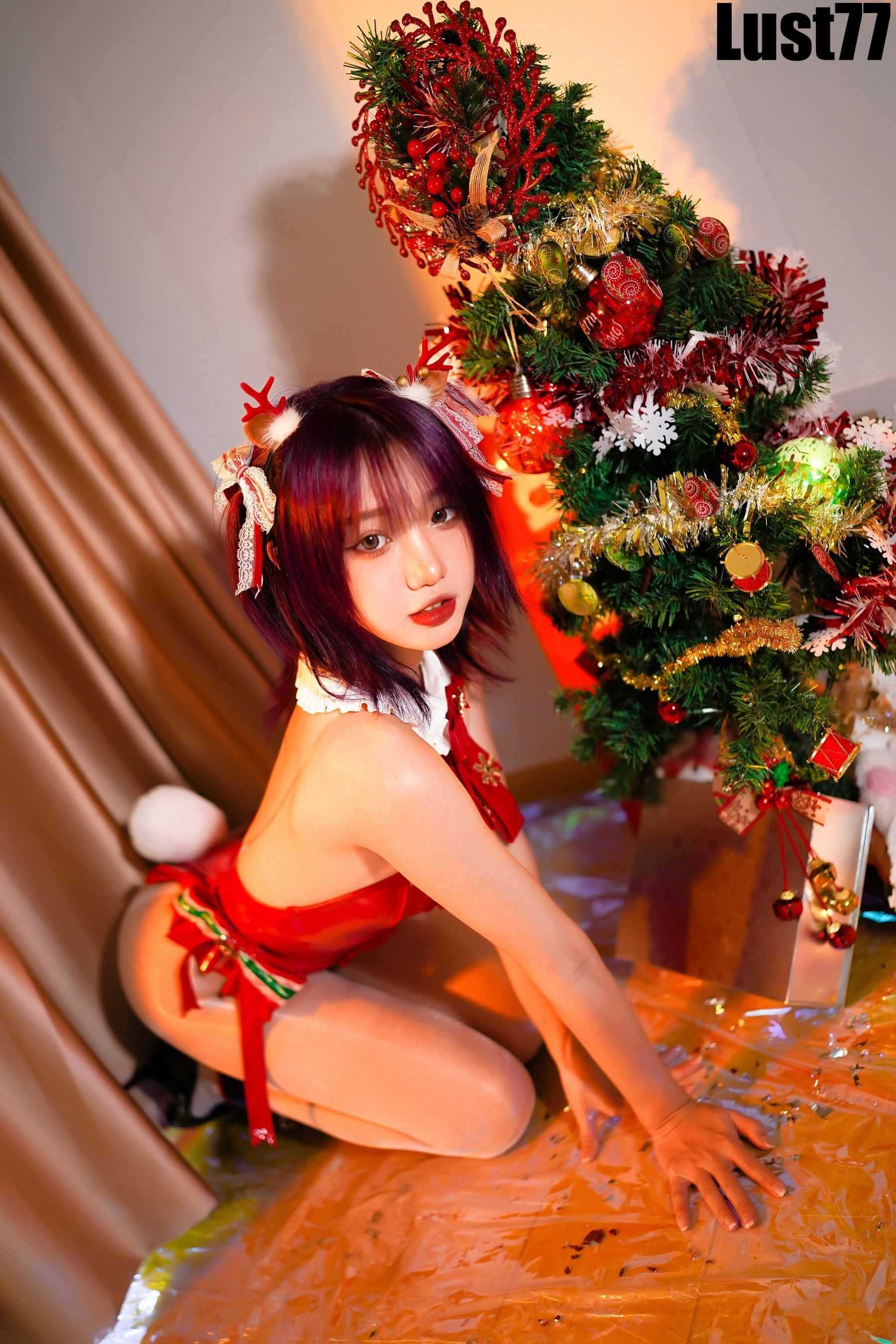 动漫博主柒柒要乖哦 – 2021圣诞2 Cosplay-第6张