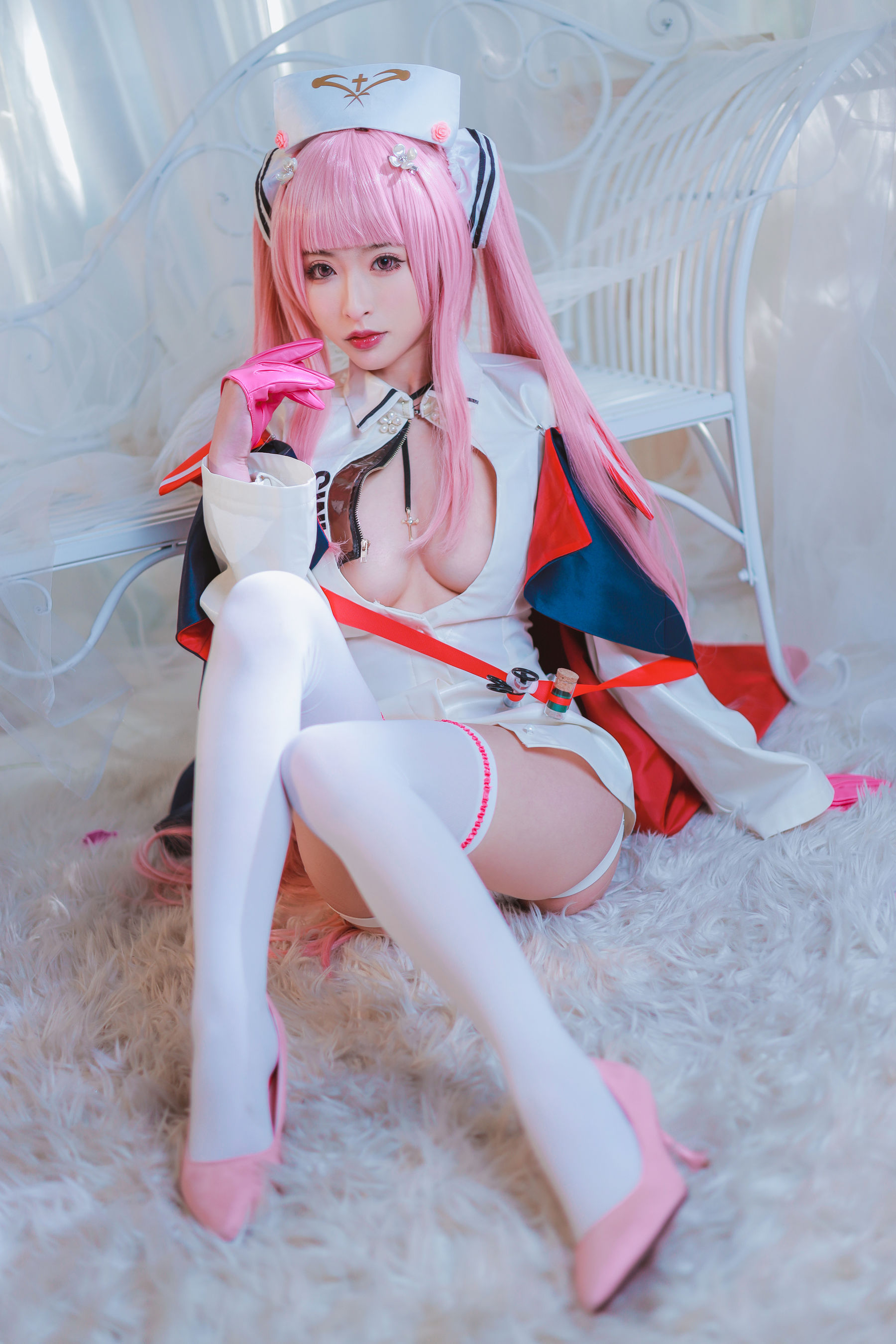 清水由乃 – 英仙座护士服 Cosplay-第39张
