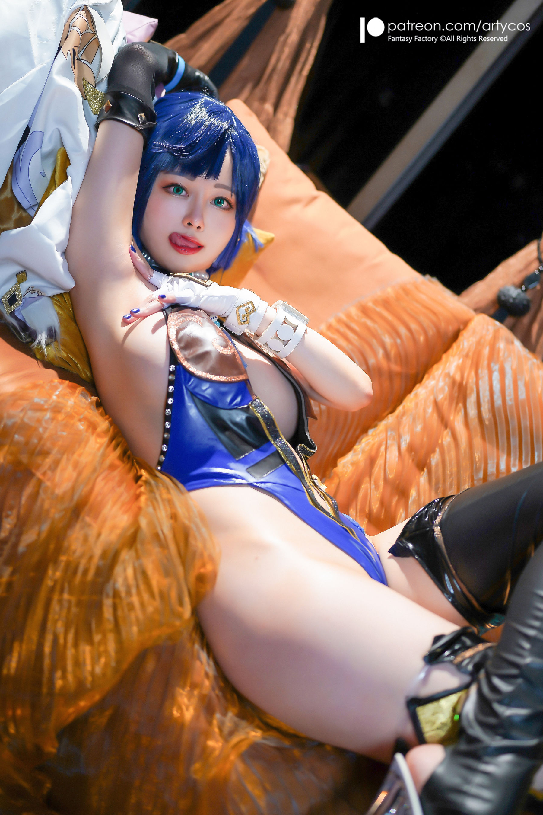 COS妹子Arty亞緹 – Genshin Yelan Cosplay-第16张