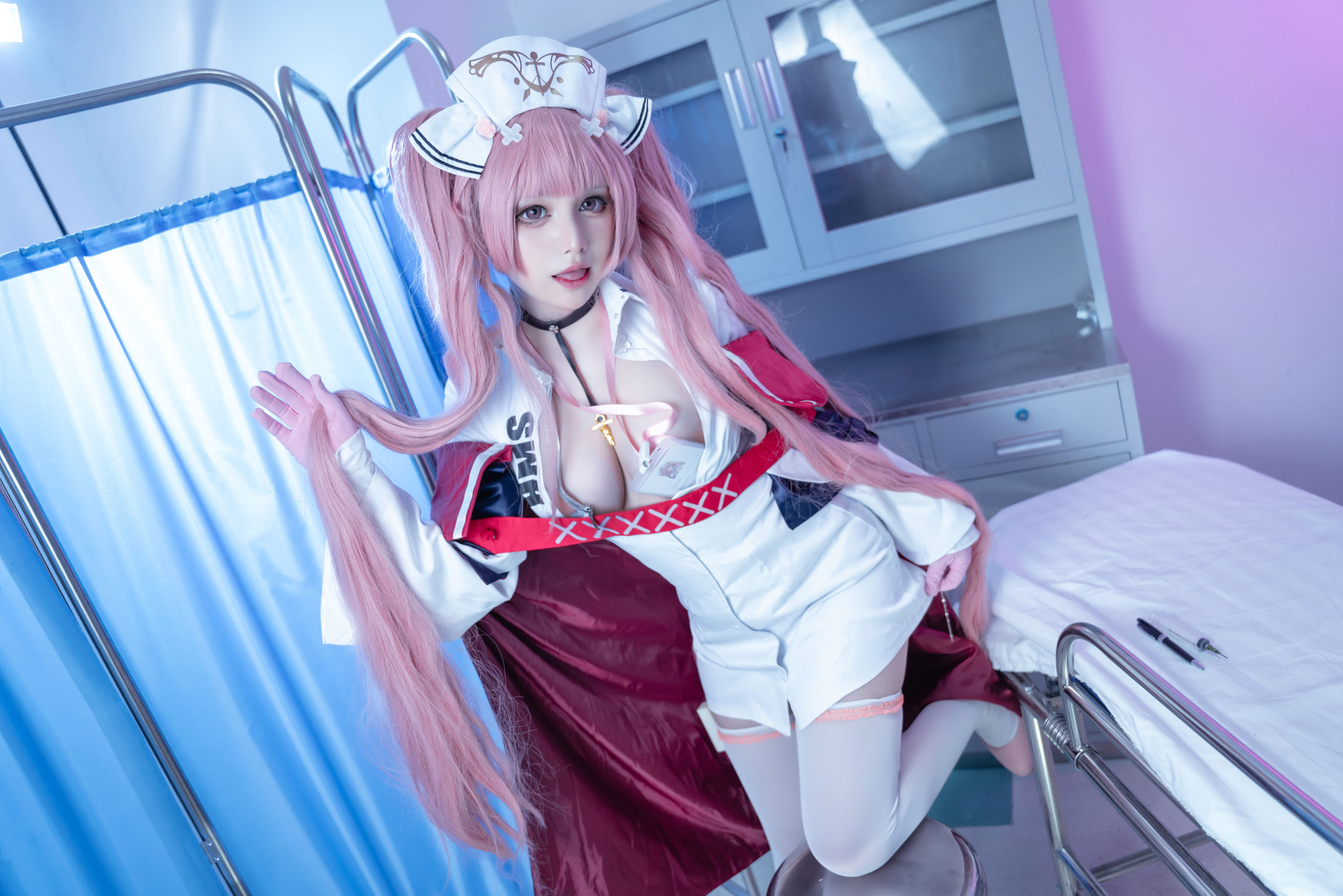 Shiroi_白井茶茶 – 碧蓝航线 英仙座护士 Cosplay-第38张