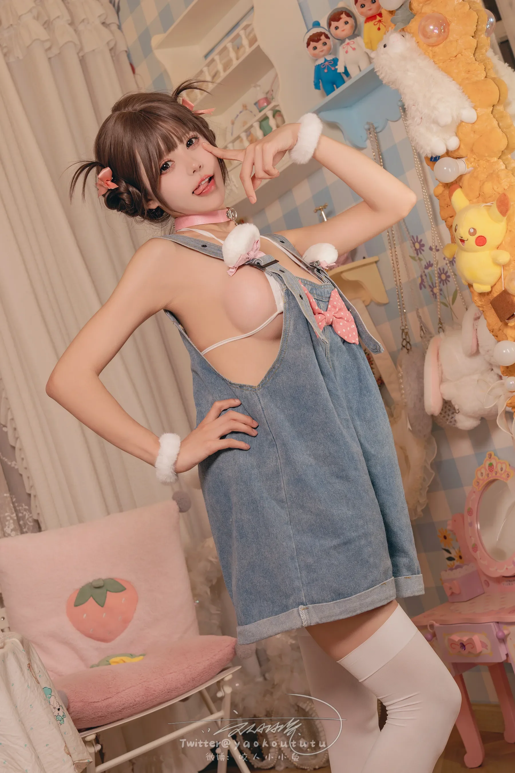 咬一口兔娘 – 甜心小狗 恋爱告急 Cosplay-第38张