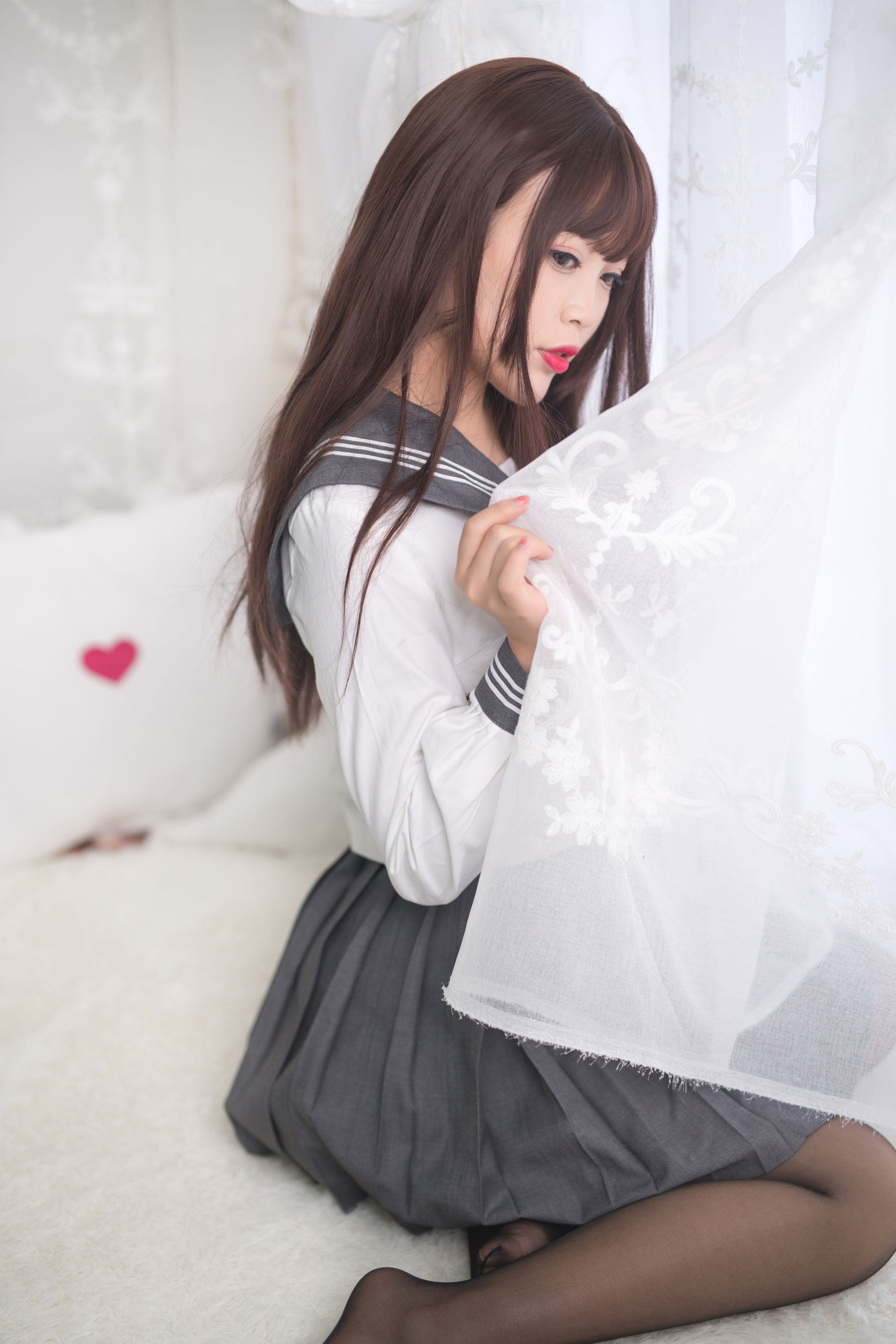 萌系小姐姐-白烨- 绝对足域 Cosplay-第60张