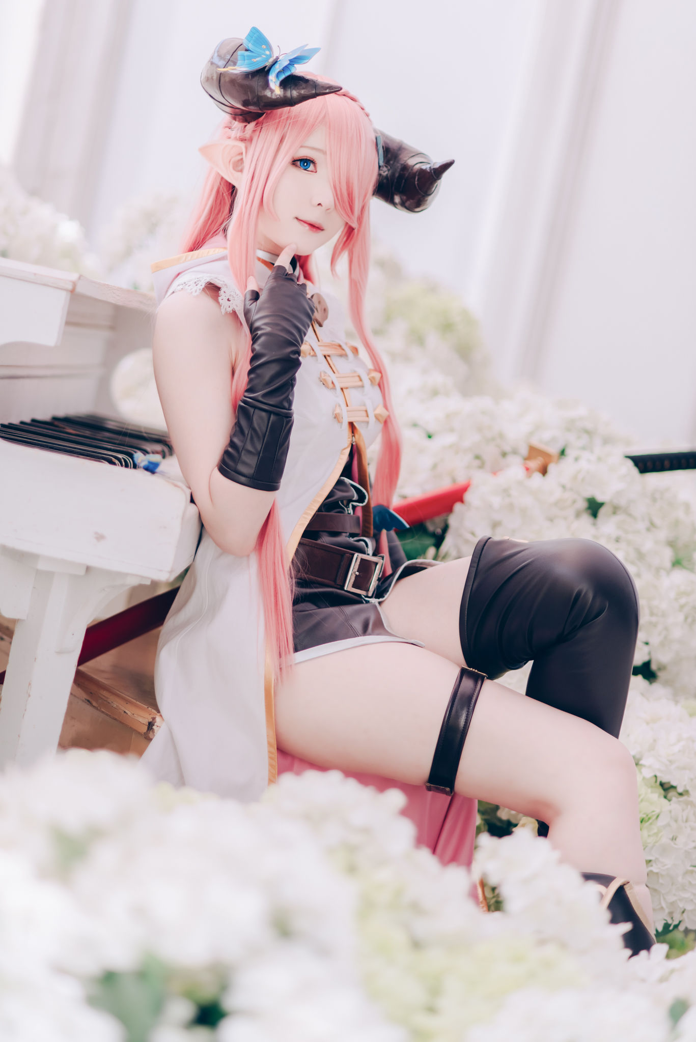 微博妹纸霜月shimo – 碧蓝幻想 娜尔梅亚 Cosplay-第75张
