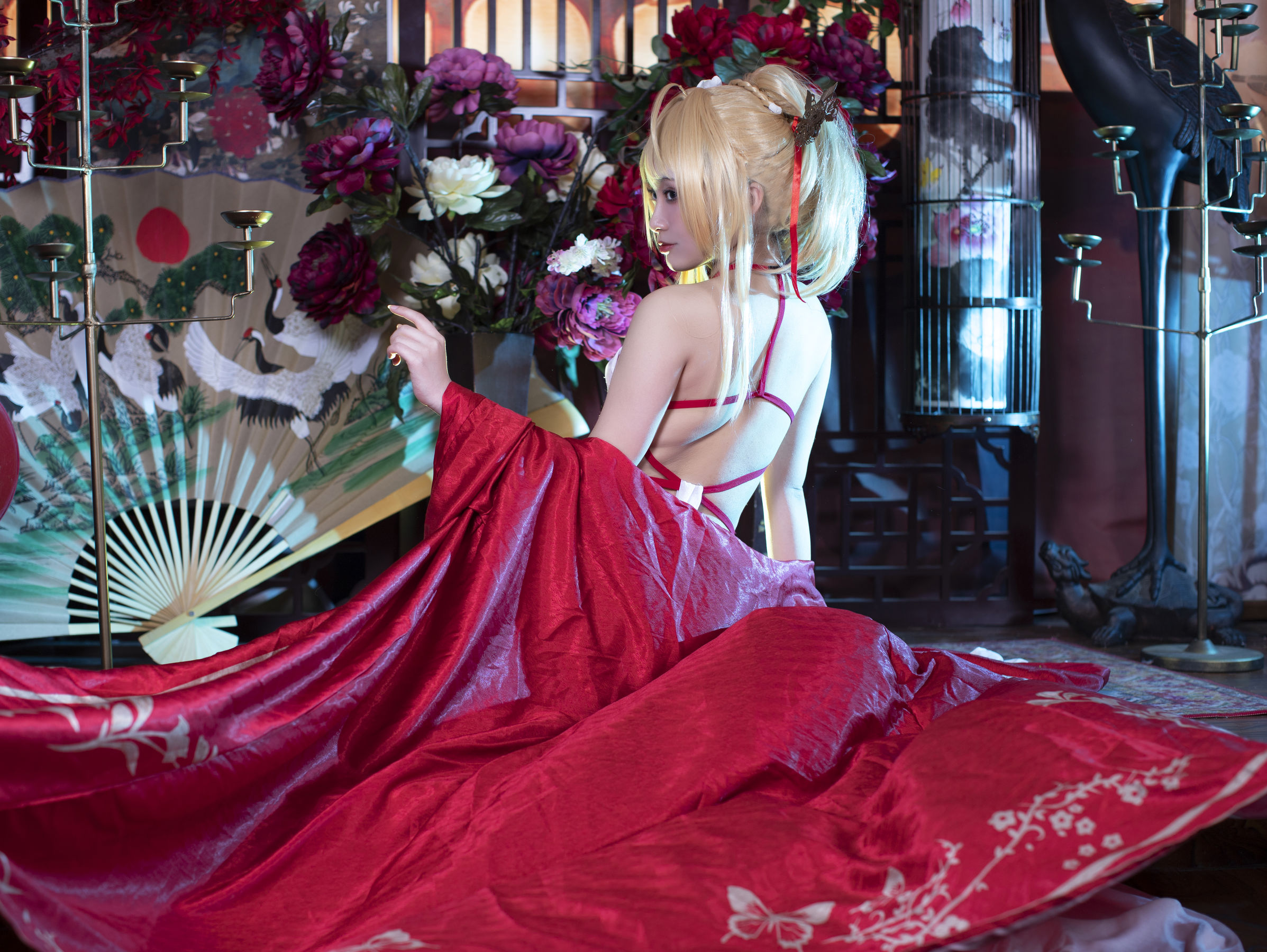 动漫博主洛璃LoLiSAMA – 光荣凉夜香雪 Cosplay-第5张