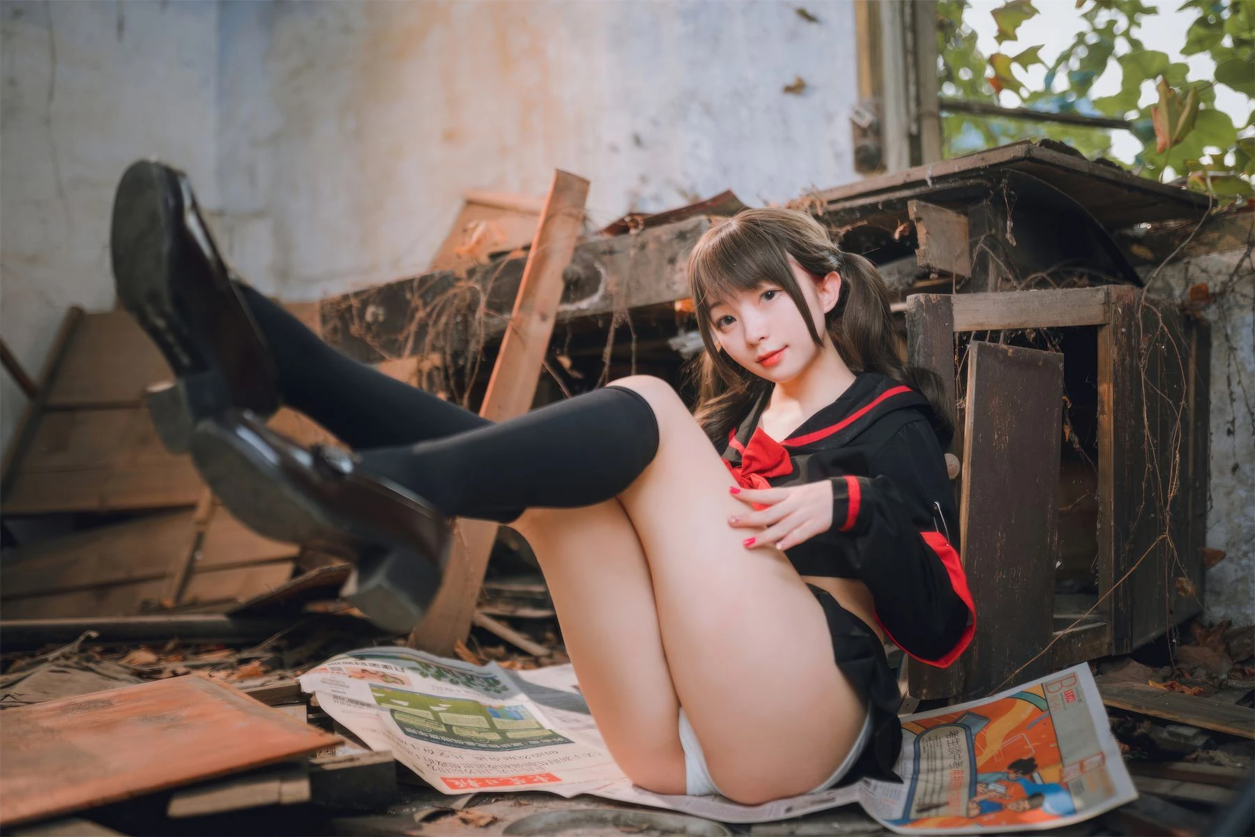 花铃 – 南半球JK Cosplay-第35张