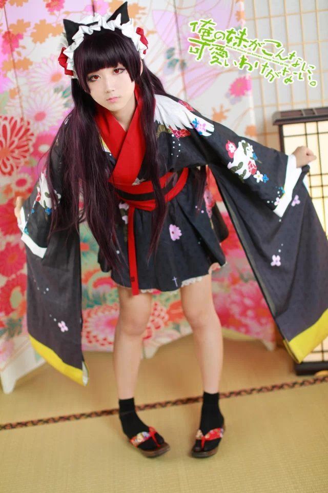 动漫博主浅野菌子 – 我的妹妹哪有这么可爱！ Cosplay-第47张