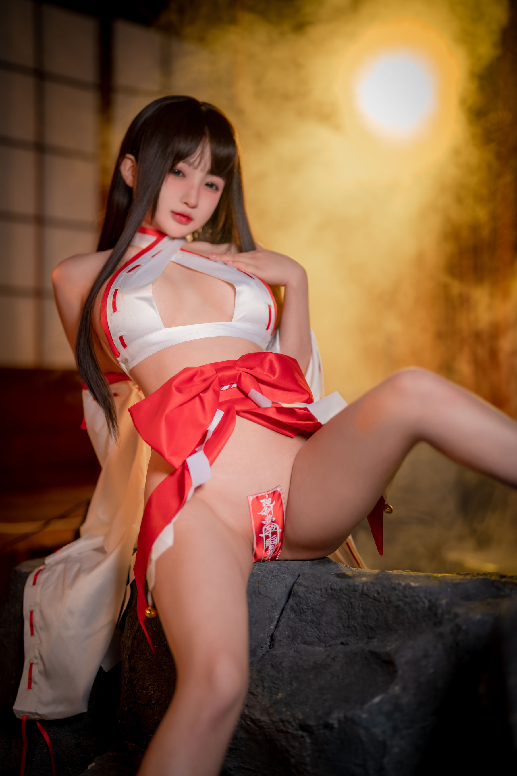 桜井宁宁 – 纯洁巫女 Cosplay-第18张